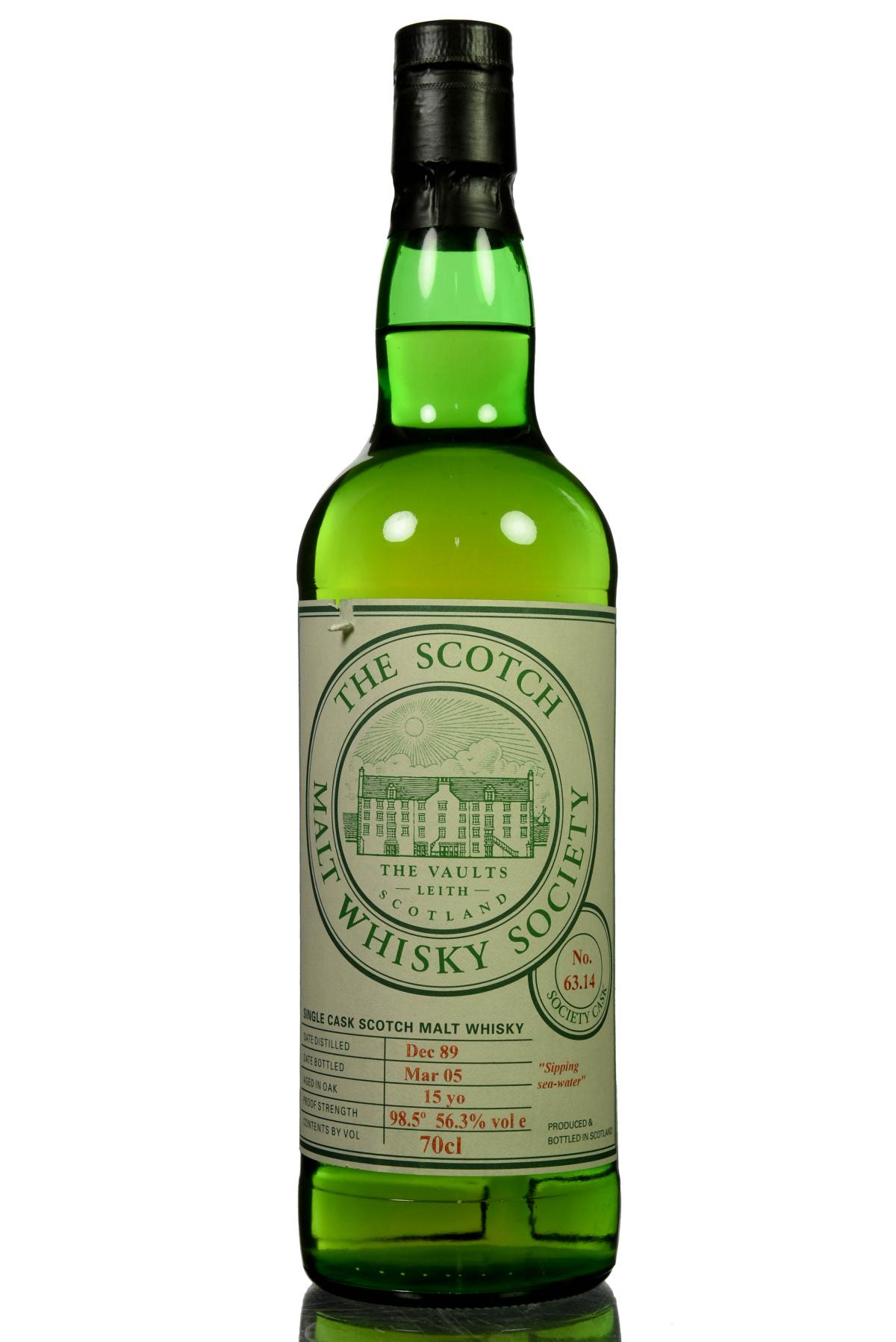 Glentauchers 1989-2005 - 15 Year Old - SMWS 63.14