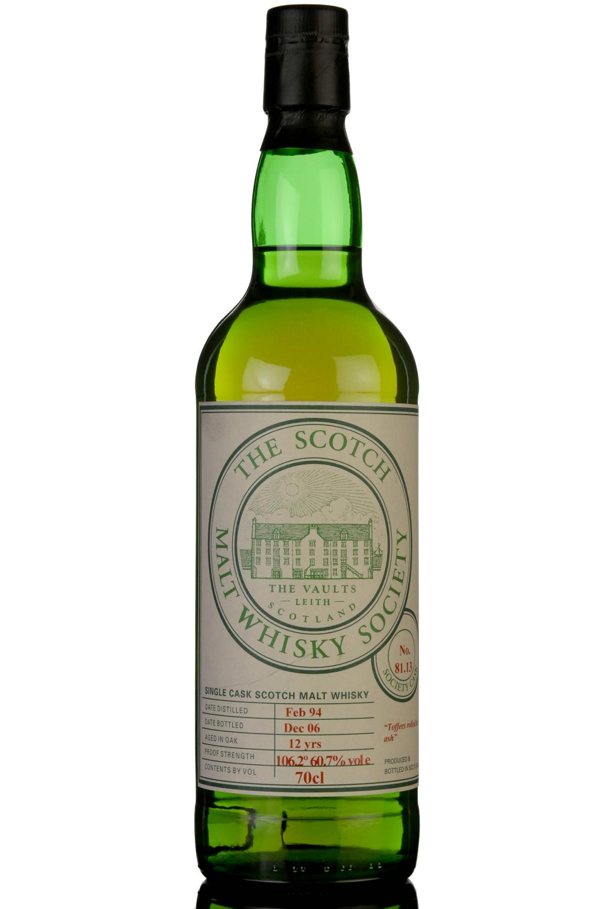 Glen Keith 1994-2006 - 12 Year Old - SMWS 81.13