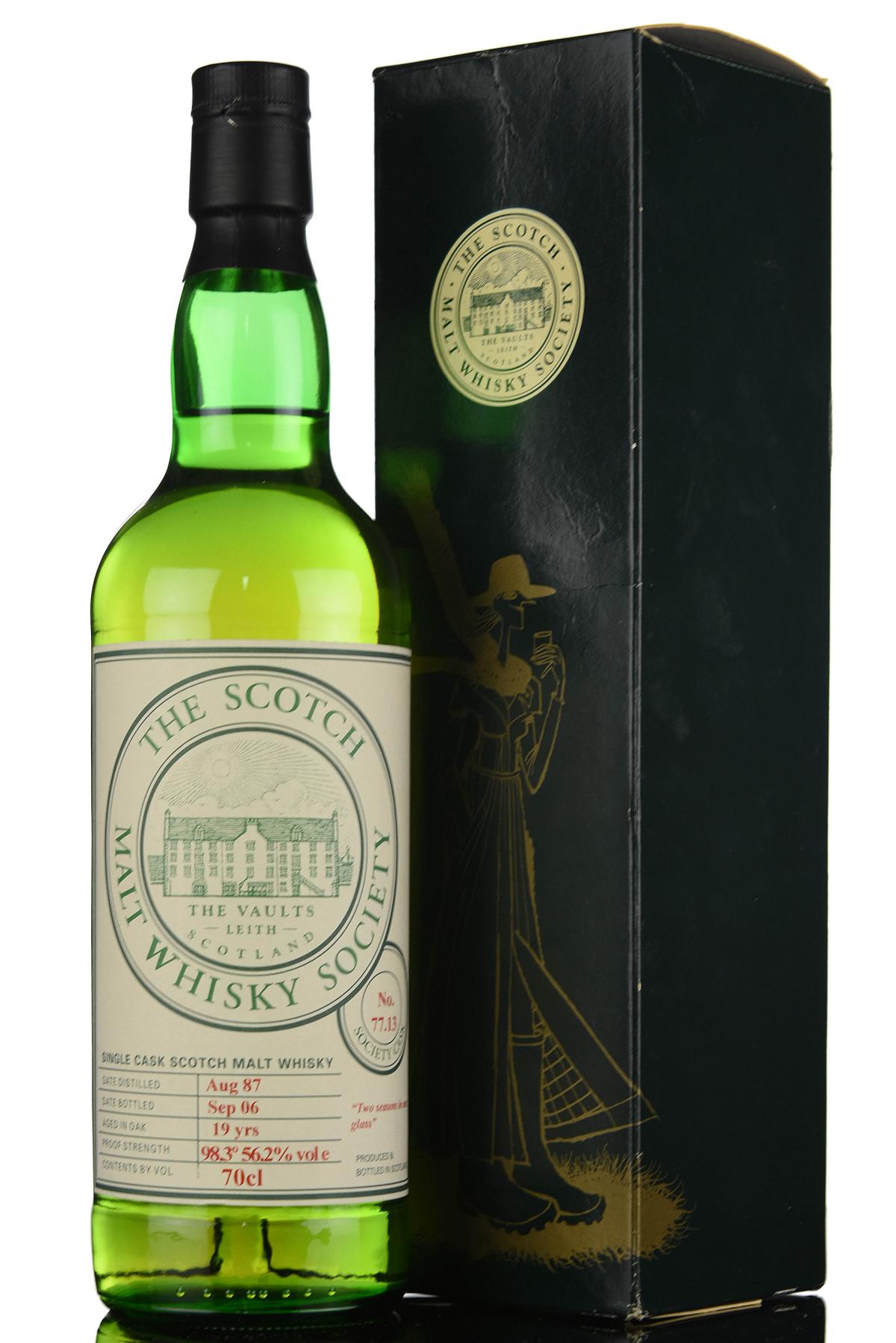 Glen Ord 19872006 19 Year Old SMWS 7713 Two Seasons in one Glass