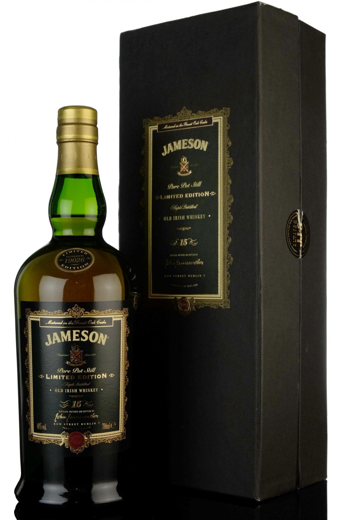 Jameson 15 Year Old Irish Whiskey