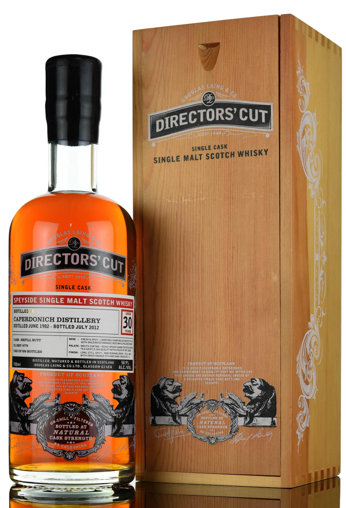 Caperdonich 1982-2012 - 30 Year Old - Douglas Laing - Directors Cut
