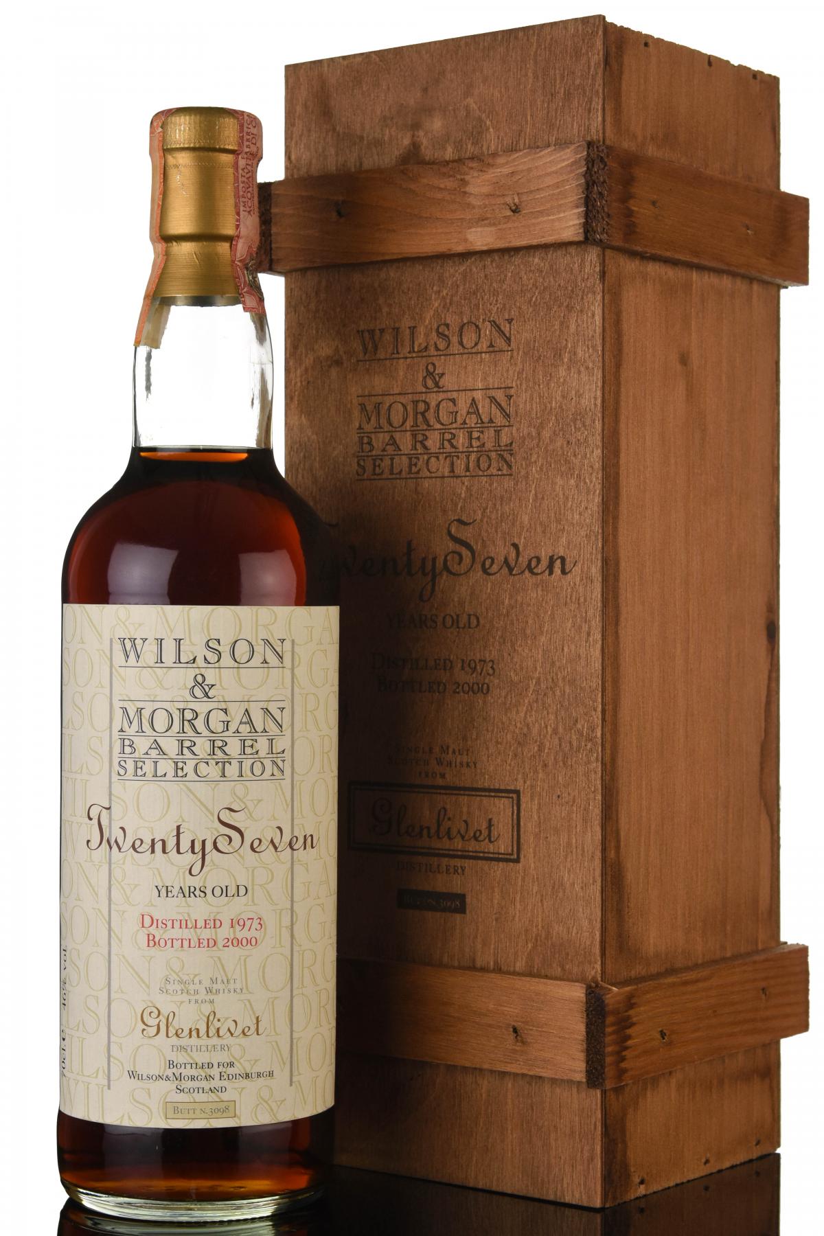 Glenlivet 1973 - 2000 27 Wilson Morgan Cask 3098