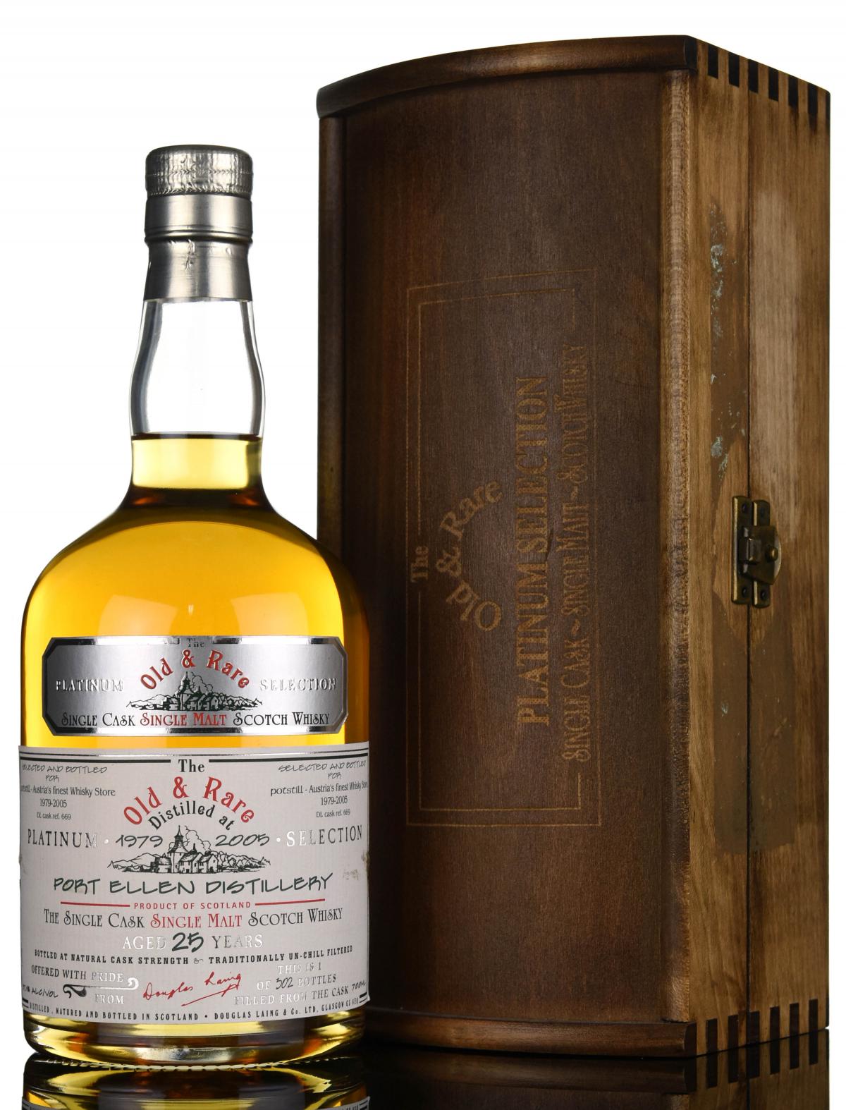 Port Ellen 1979-2005 - 25 Year Old - Douglas Laing - Old & Rare Platinum Selection