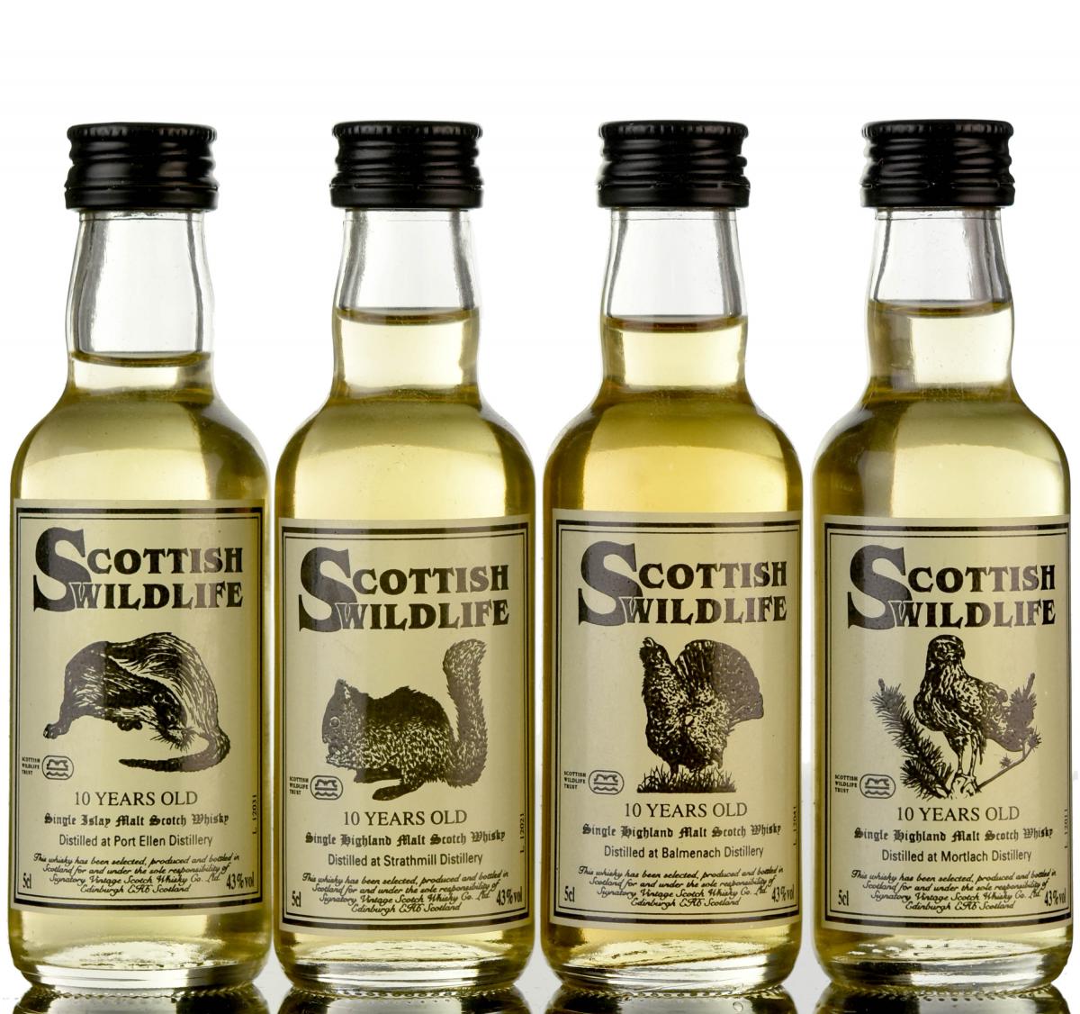 Scottish Wildlife Miniature Set