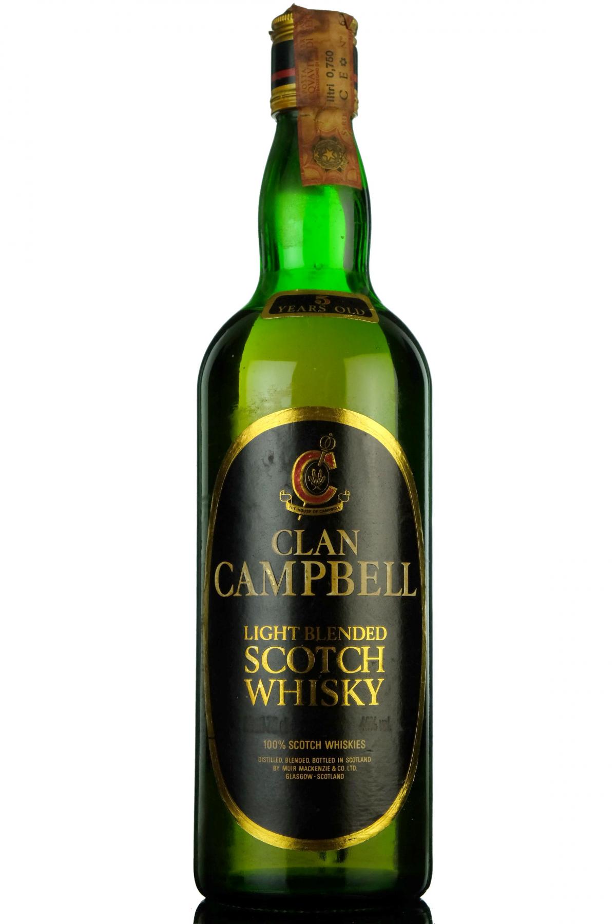 Clan Campbell 5 Year Old - 1980s