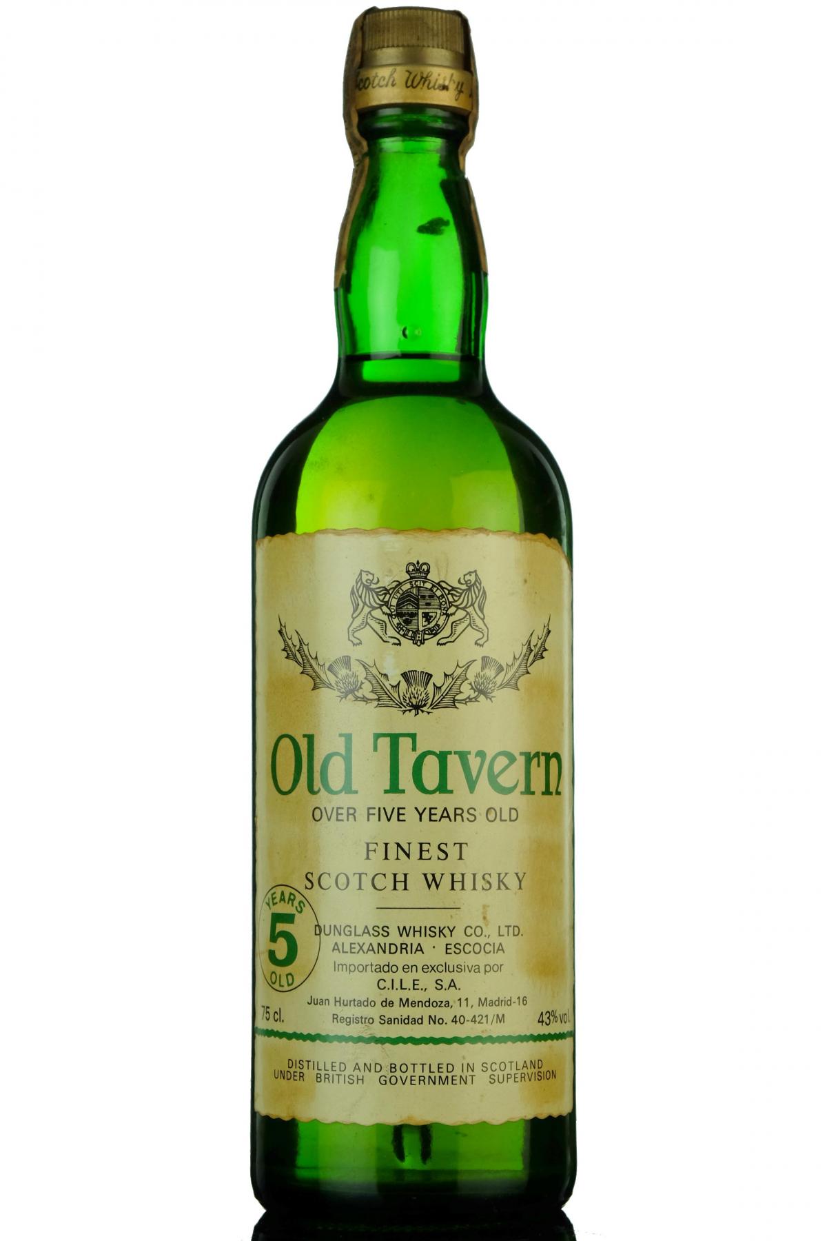 Old Tavern 5 Year Old  - 1980s