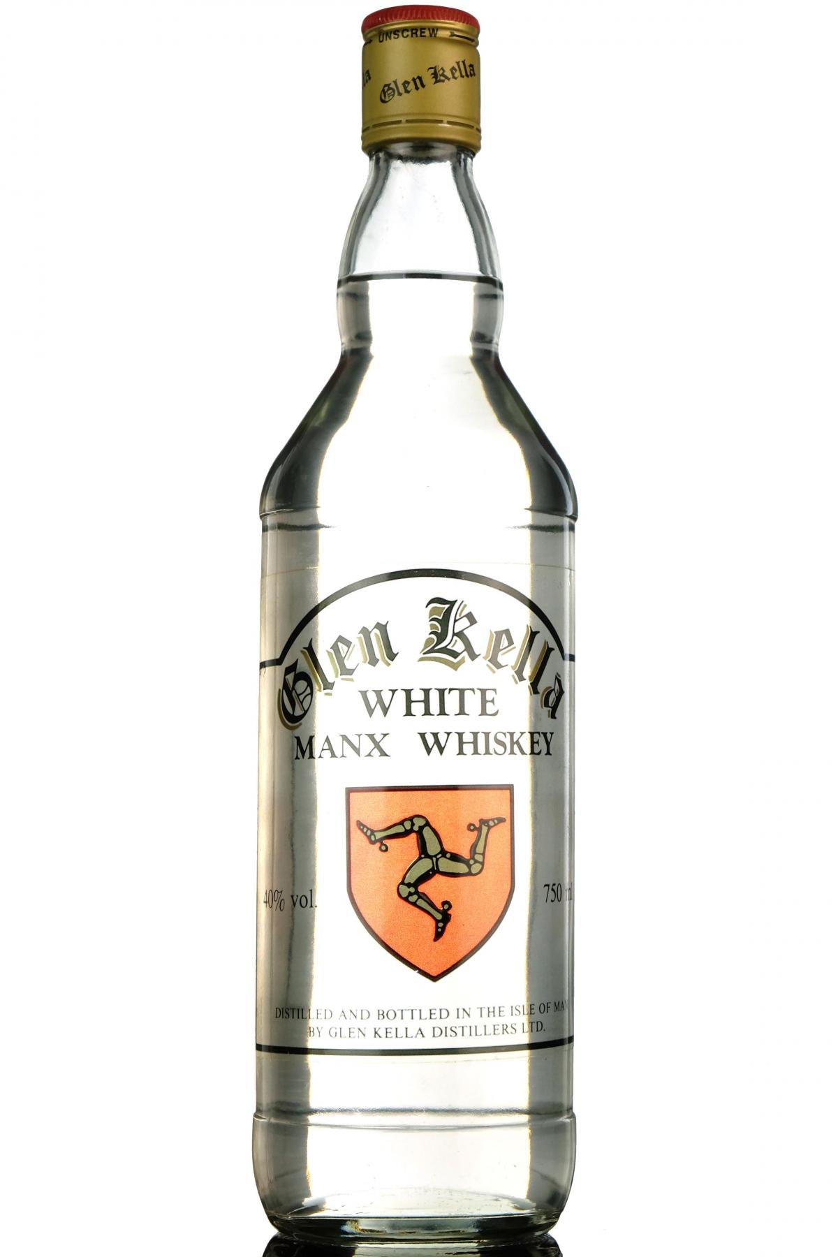 Glen Kella White Manx Whiskey  1980s