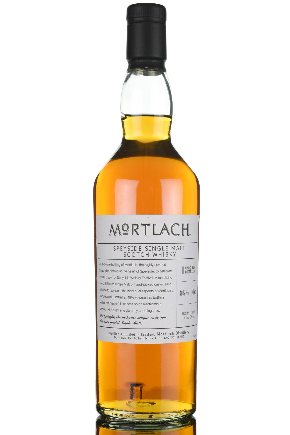Mortlach Spirit Of Speyside 2013