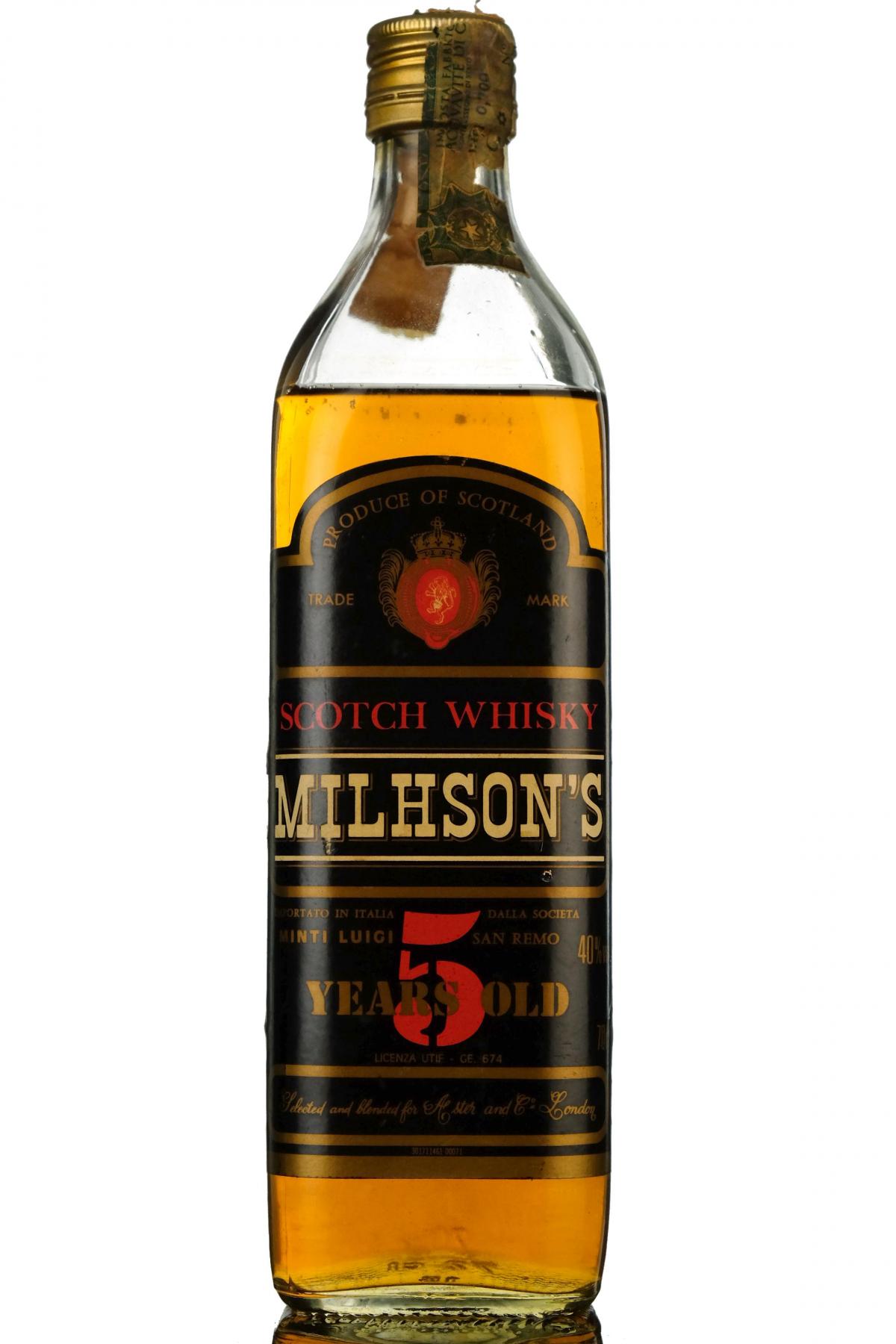 Milhsons 5 Year Old - 1980s
