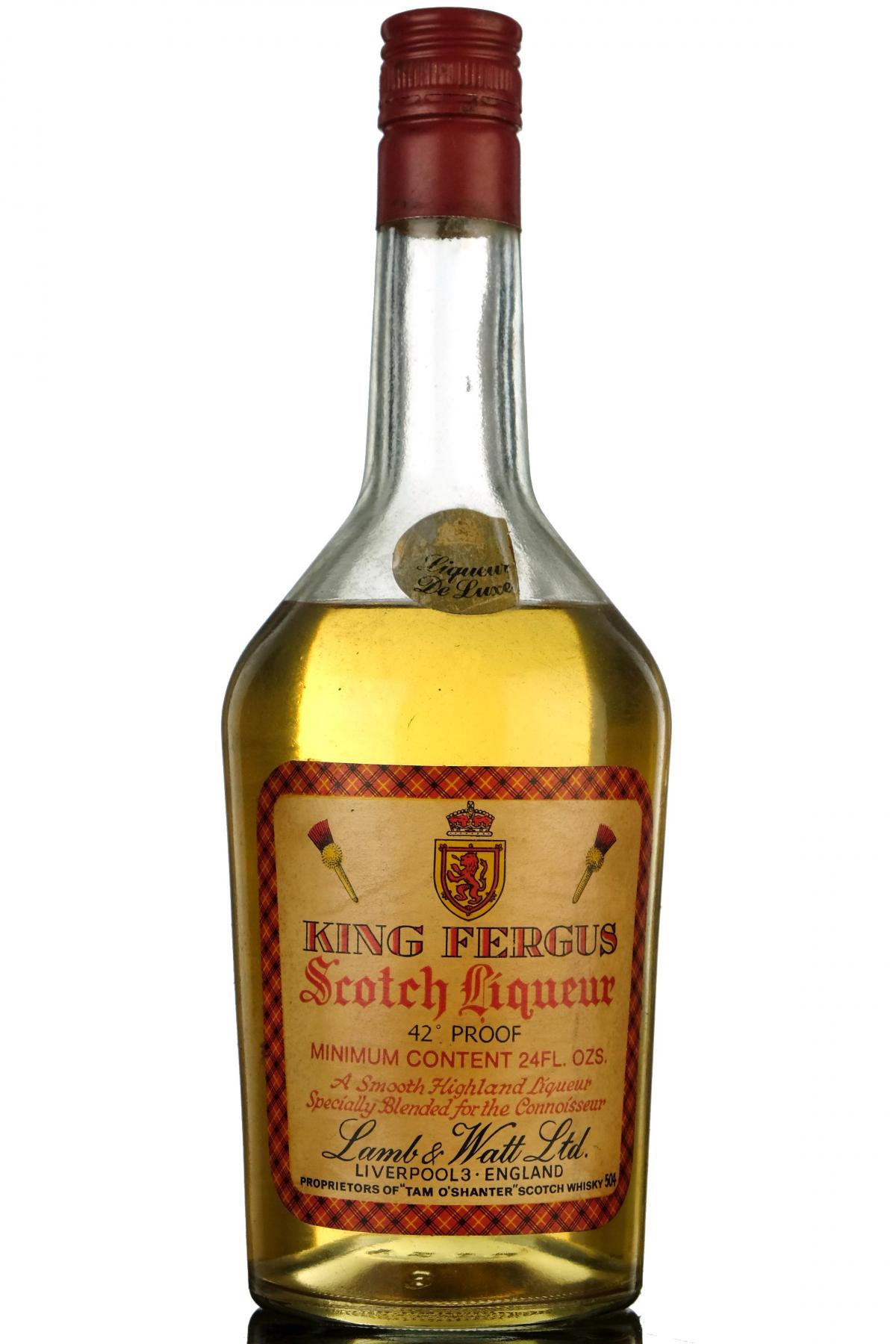 King Fergus Scotch Liqueur - 1970s