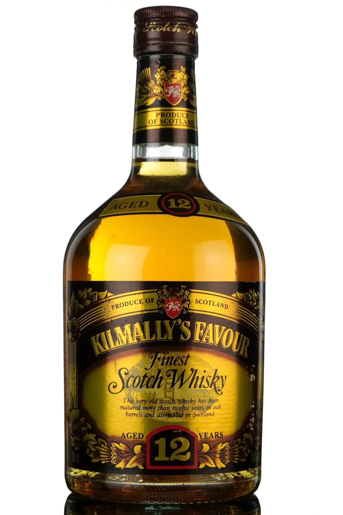 Kilmallys 12 Year Old - 1990s