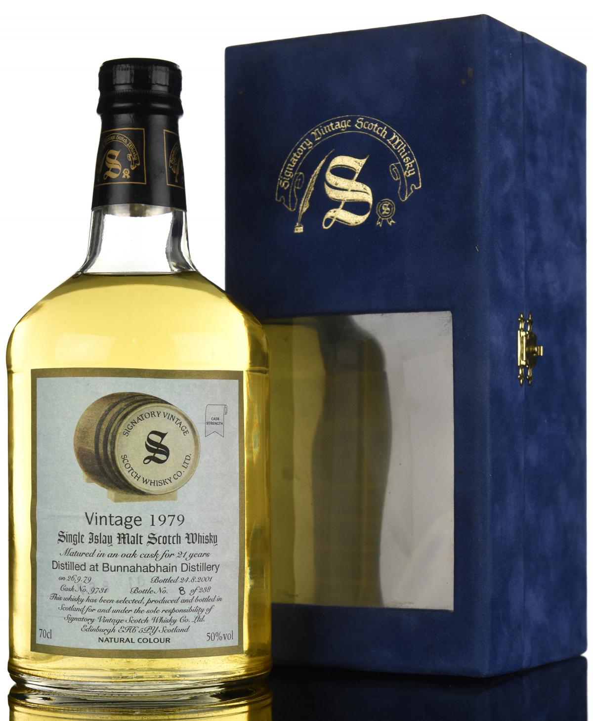Bunnahabhain 1979-2001 - 21 Year Old - Signatory Vintage - Single Cask 9731