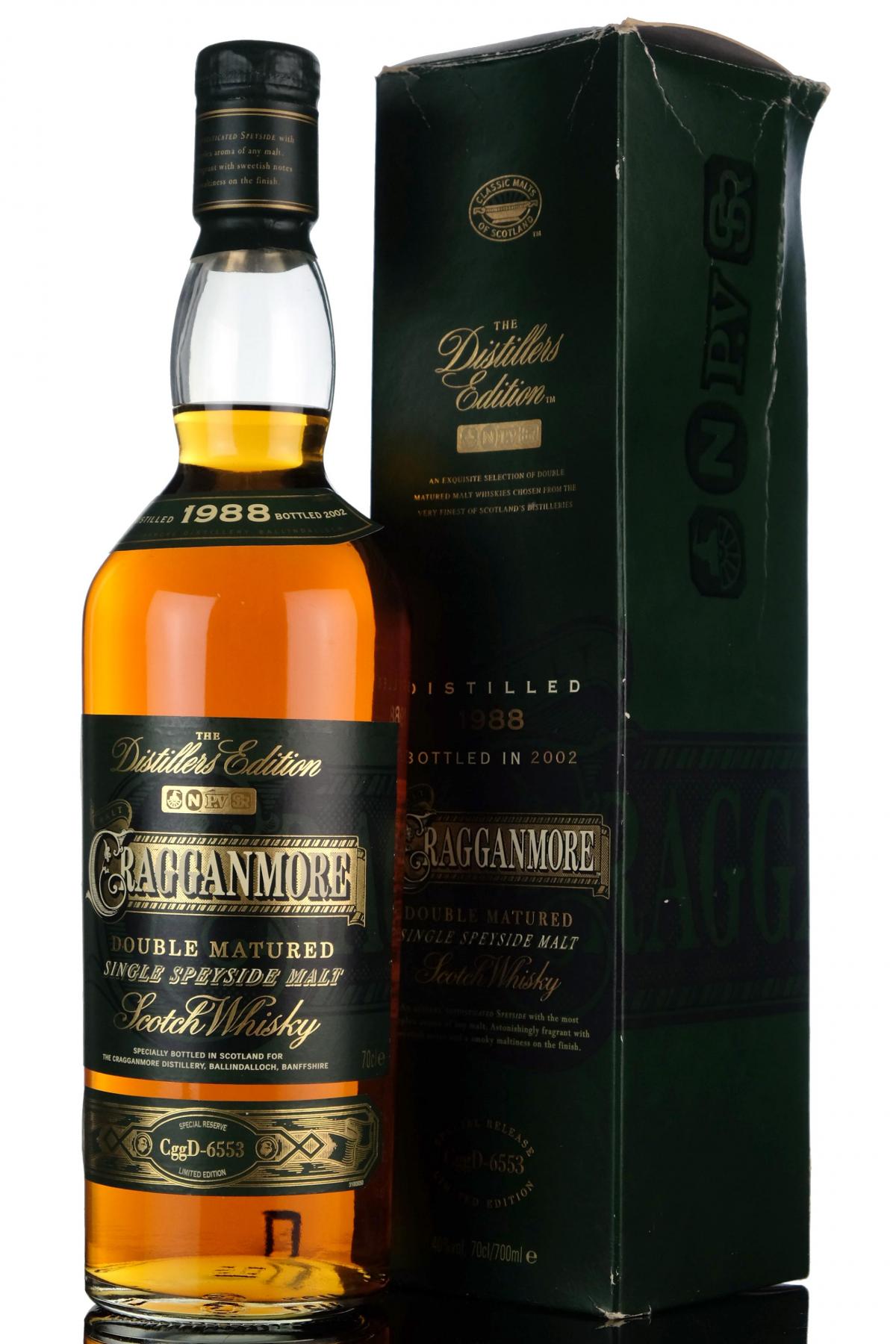 Cragganmore 19882002  Distillers Edition