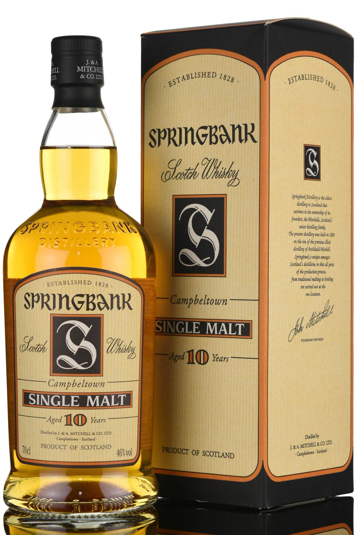 Springbank 10 Year Old