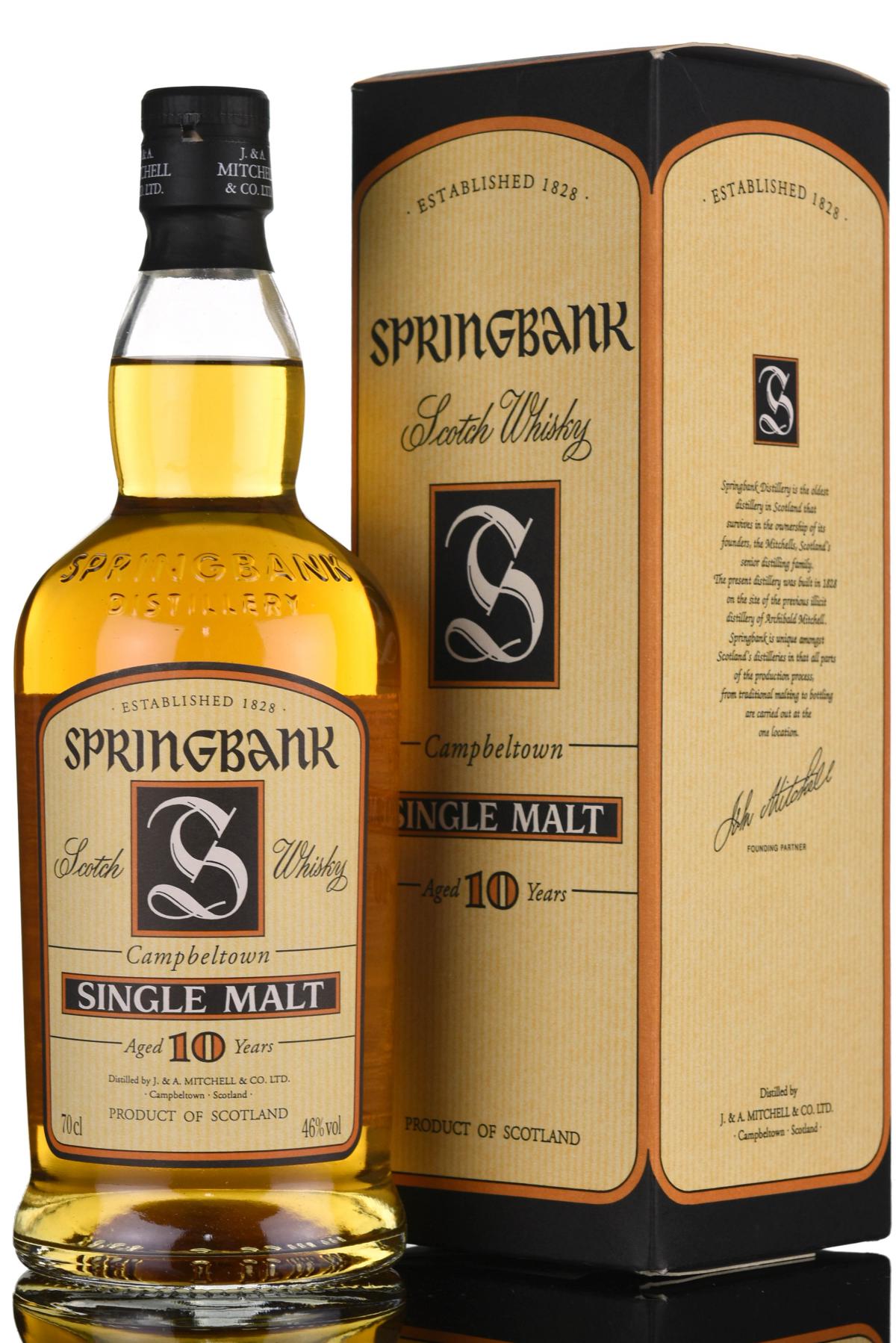 Springbank 10 Year Old