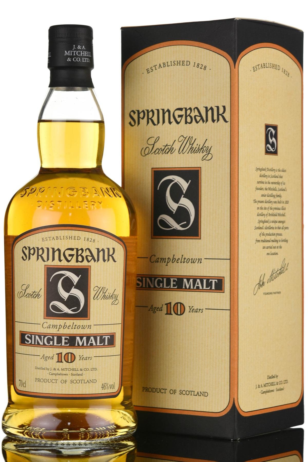 Springbank 10 Year Old