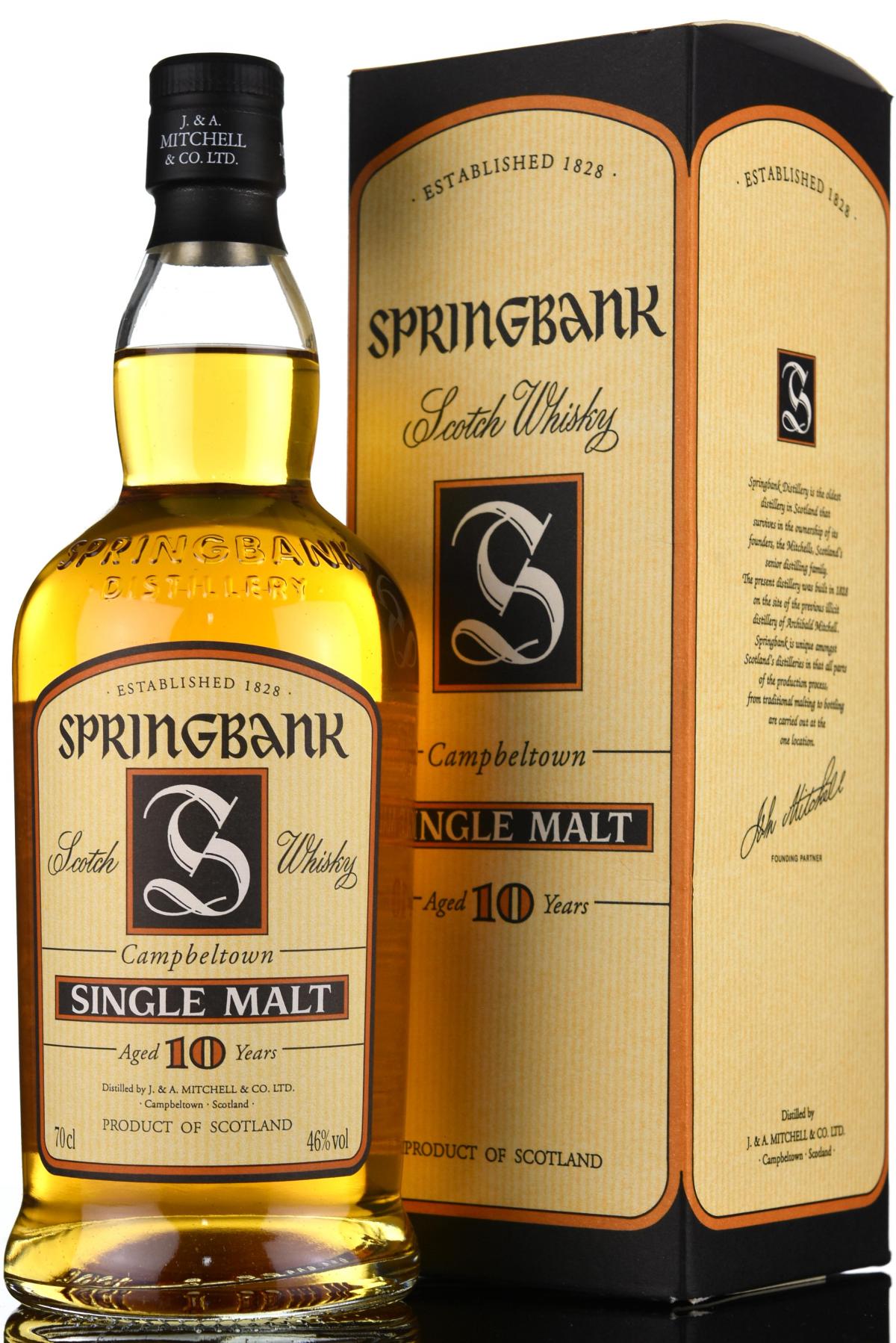 Springbank 10 Year Old