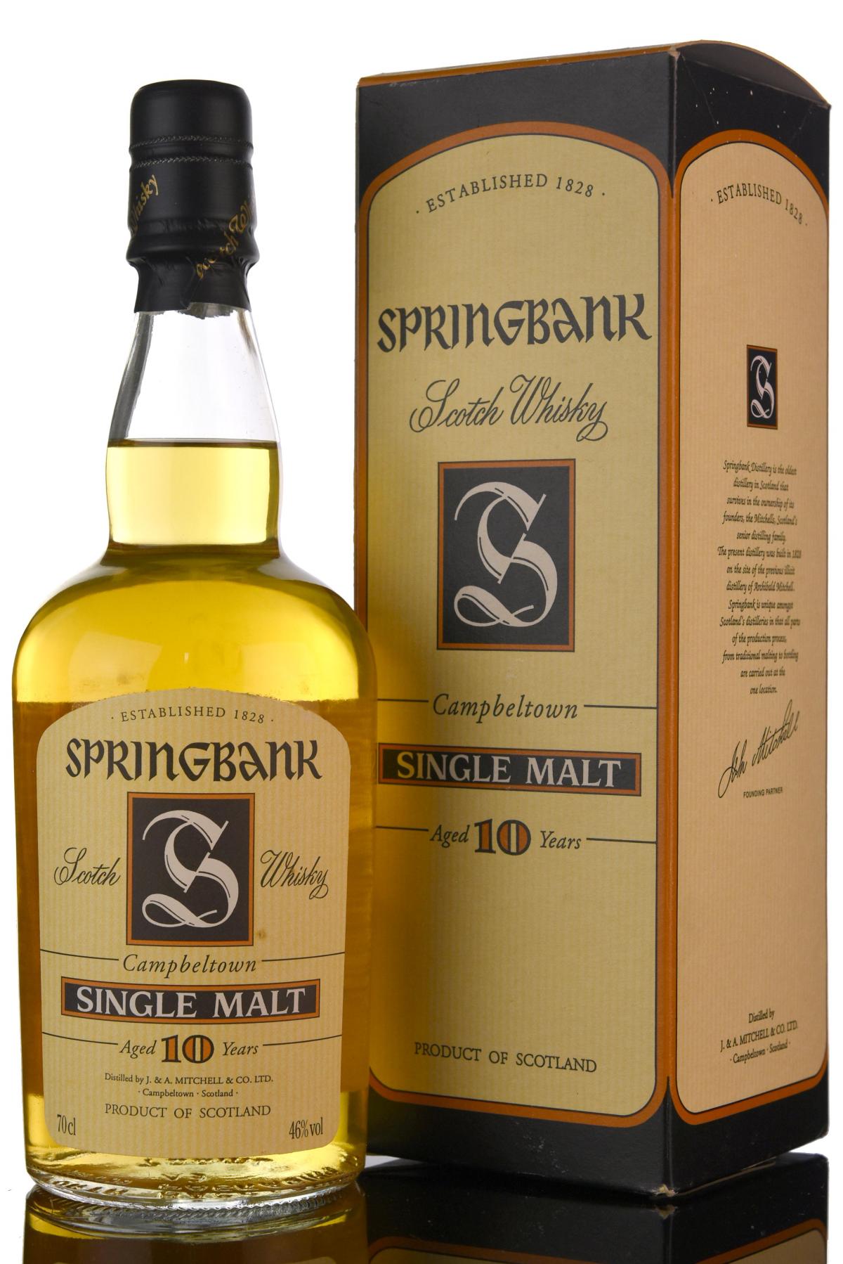 Springbank 10 Year Old