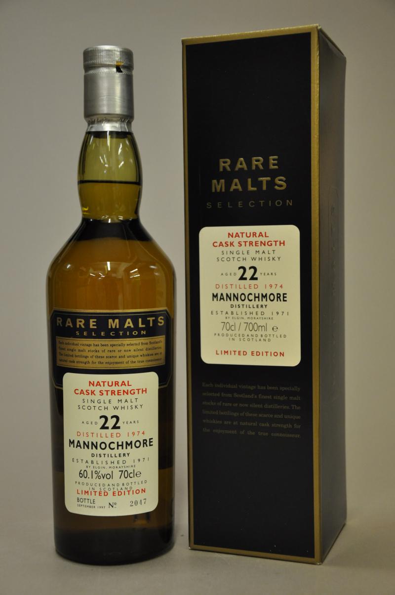 Mannochmore 1974-1997 - 22 Year Old - Rare Malts 60.1%