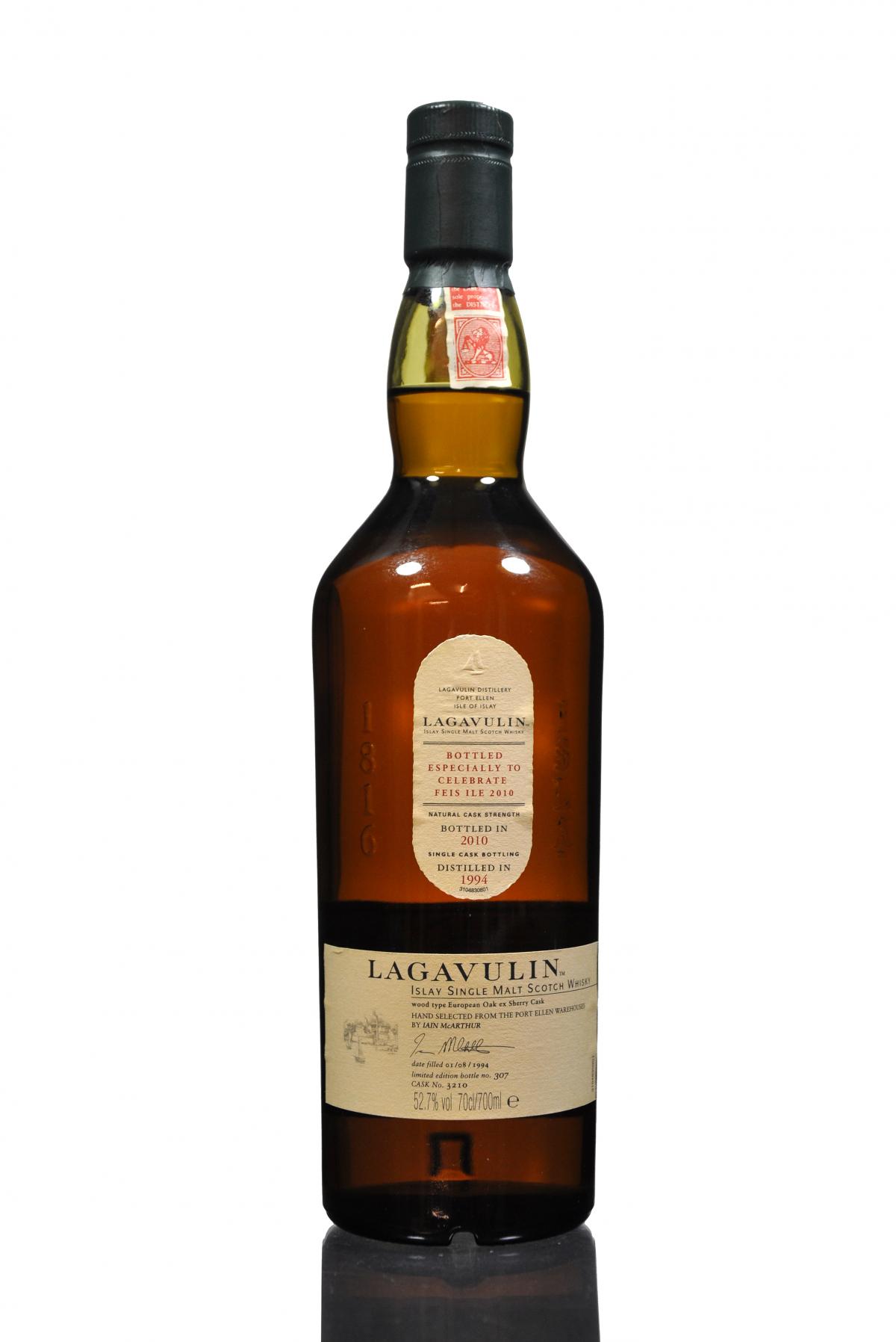 Lagavulin 1994 - Festival 2010 - Single Cask 3210