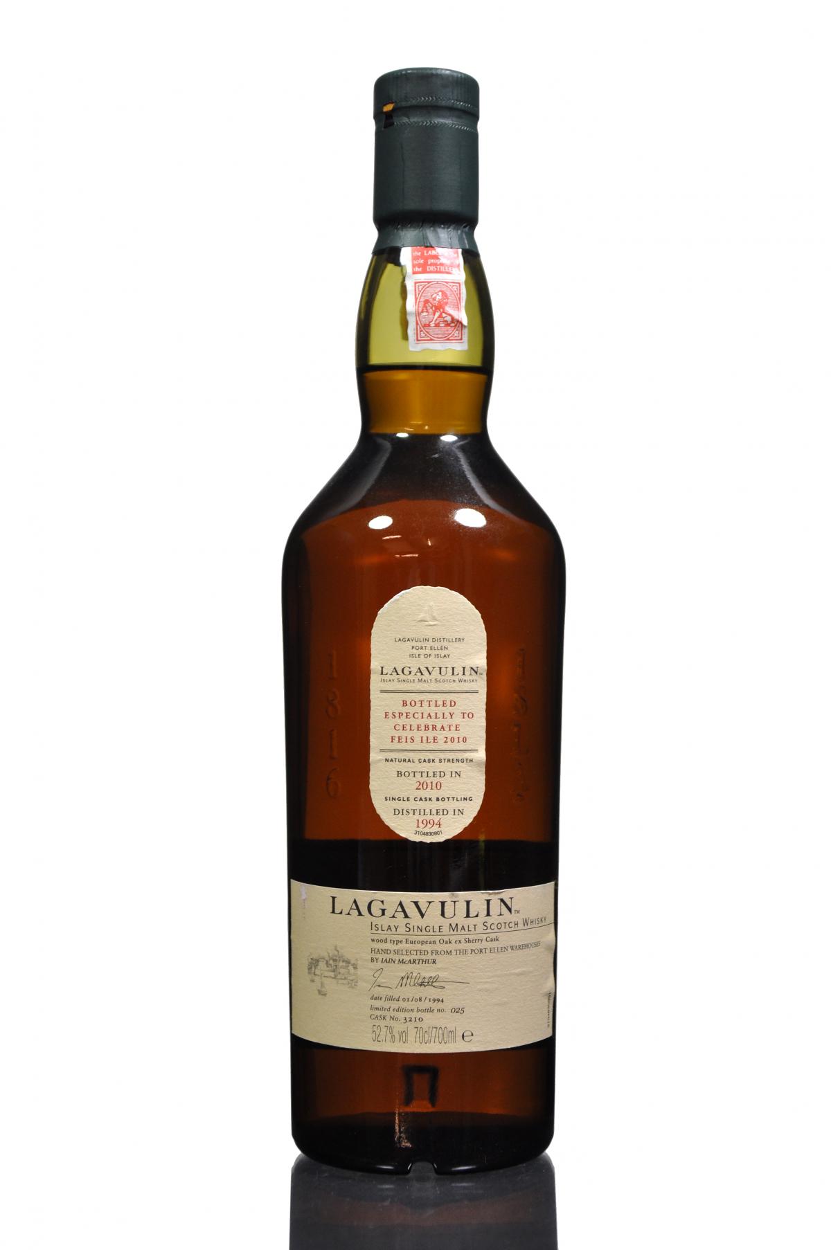 Lagavulin 1994 - Festival 2010 - Single Cask 3210