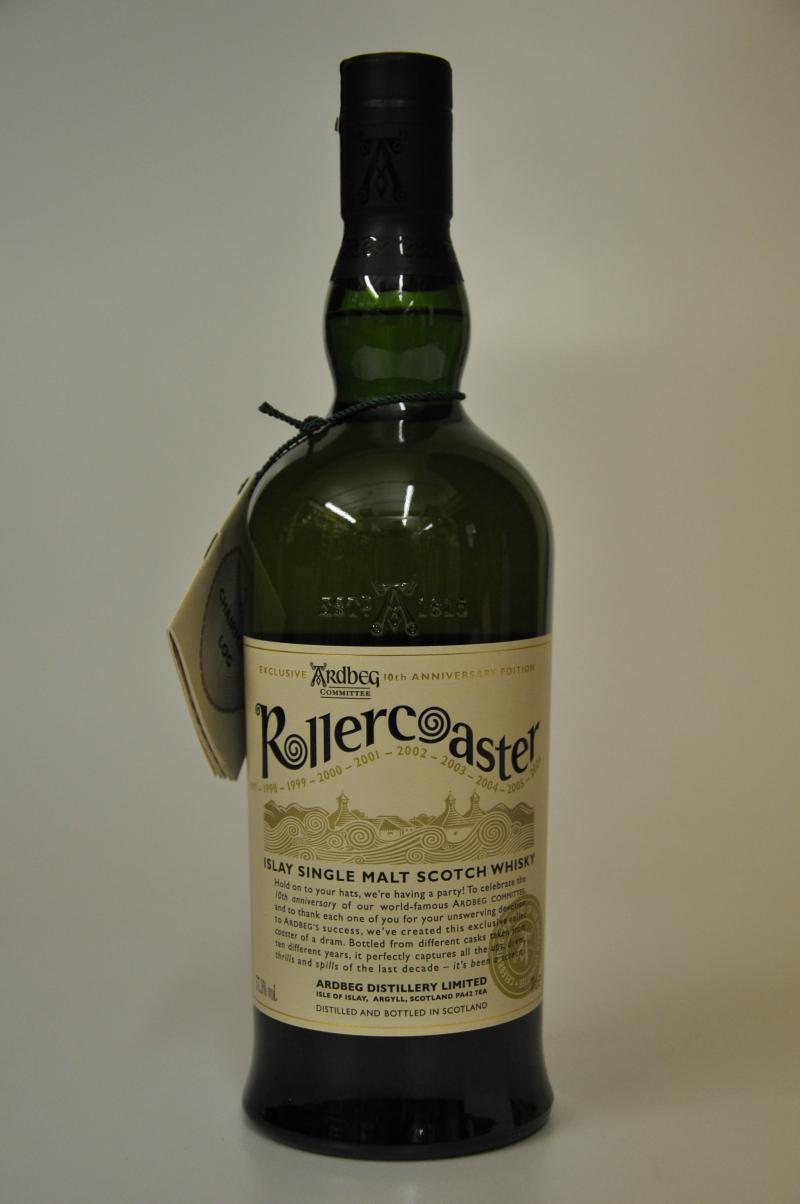 Ardbeg Rollercoaster - Exclusive Committee 10th Anniversary Edition 2009