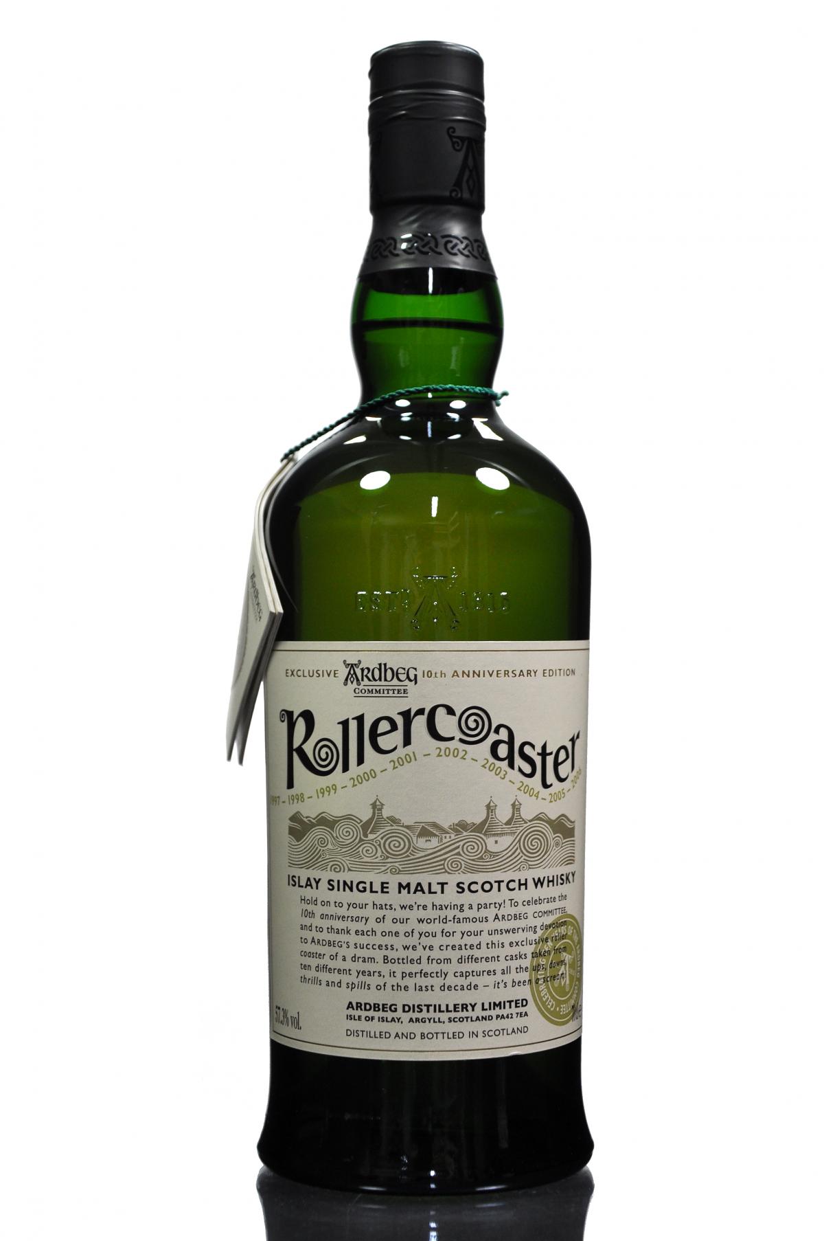 Ardbeg Rollercoaster - Exclusive Committee 10th Anniversary Edition 2009