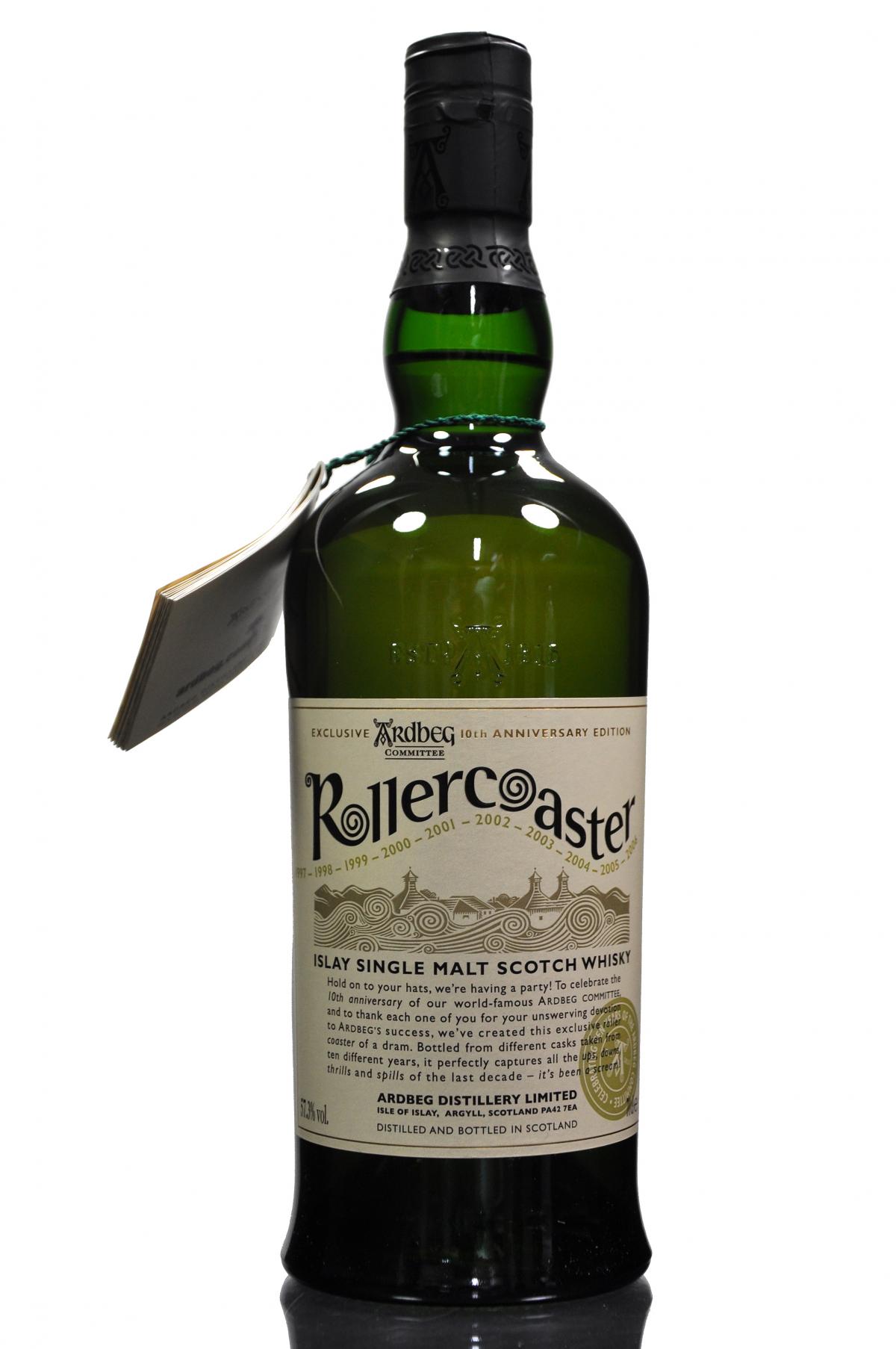 Ardbeg Rollercoaster - Exclusive Committee 10th Anniversary Edition 2009