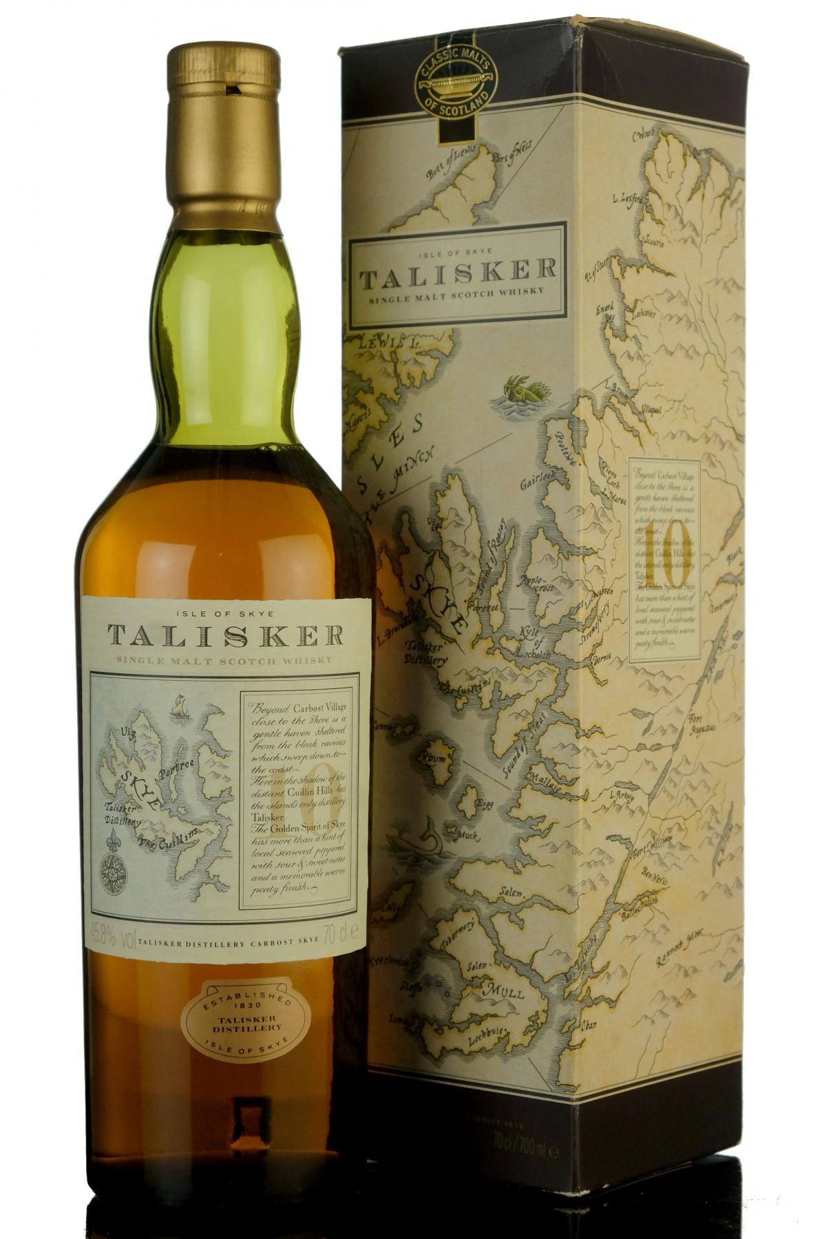 Talisker 10 Year Old - 1990s