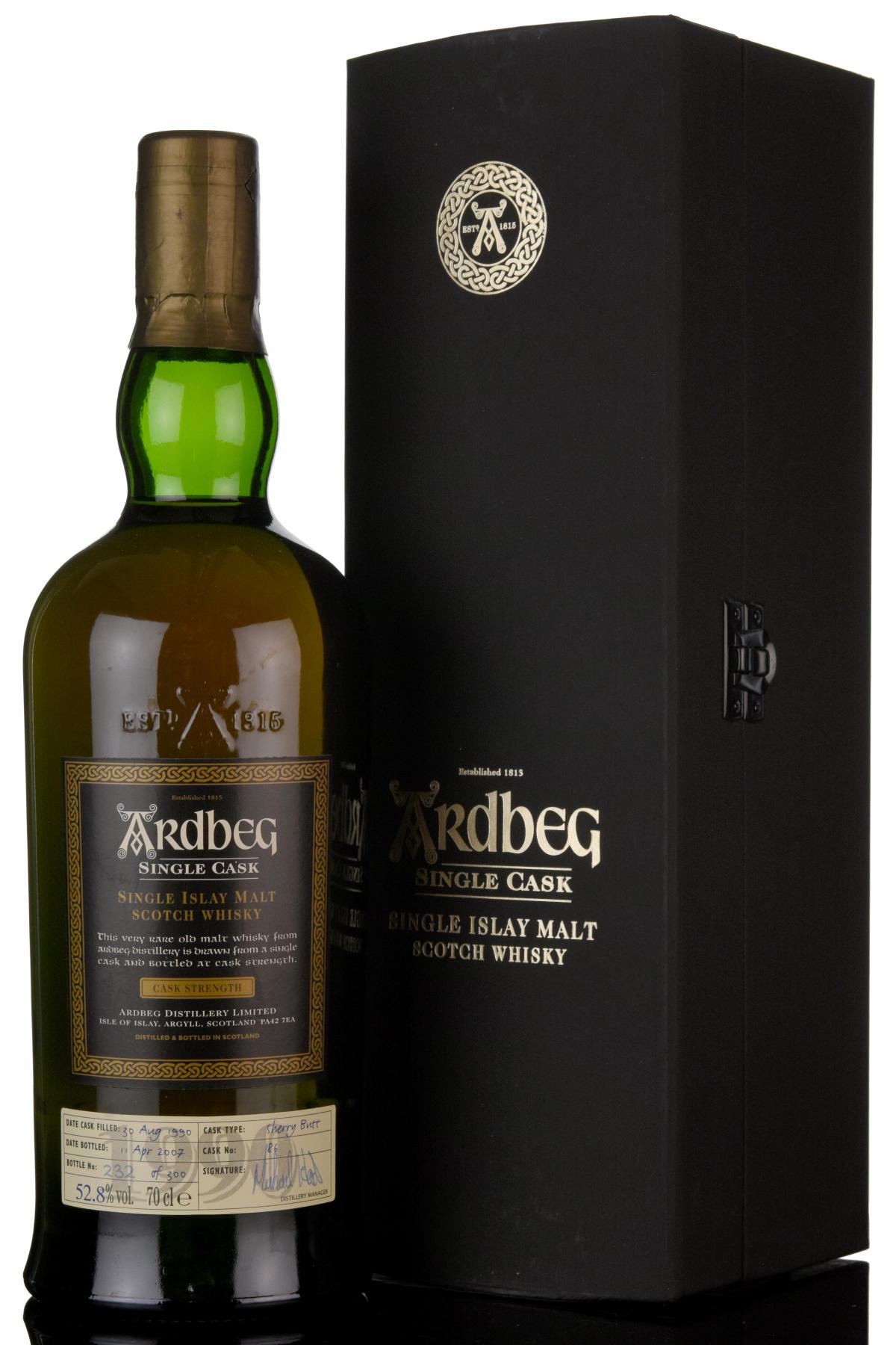 Ardbeg 1990-2007 - Single Cask 86