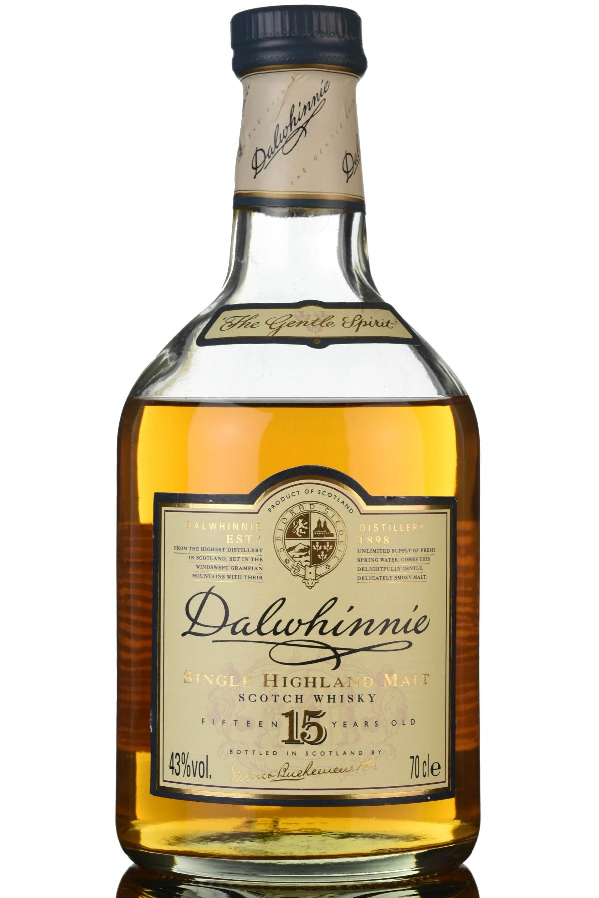 Dalwhinnie 15 Year Old - Early 2000s