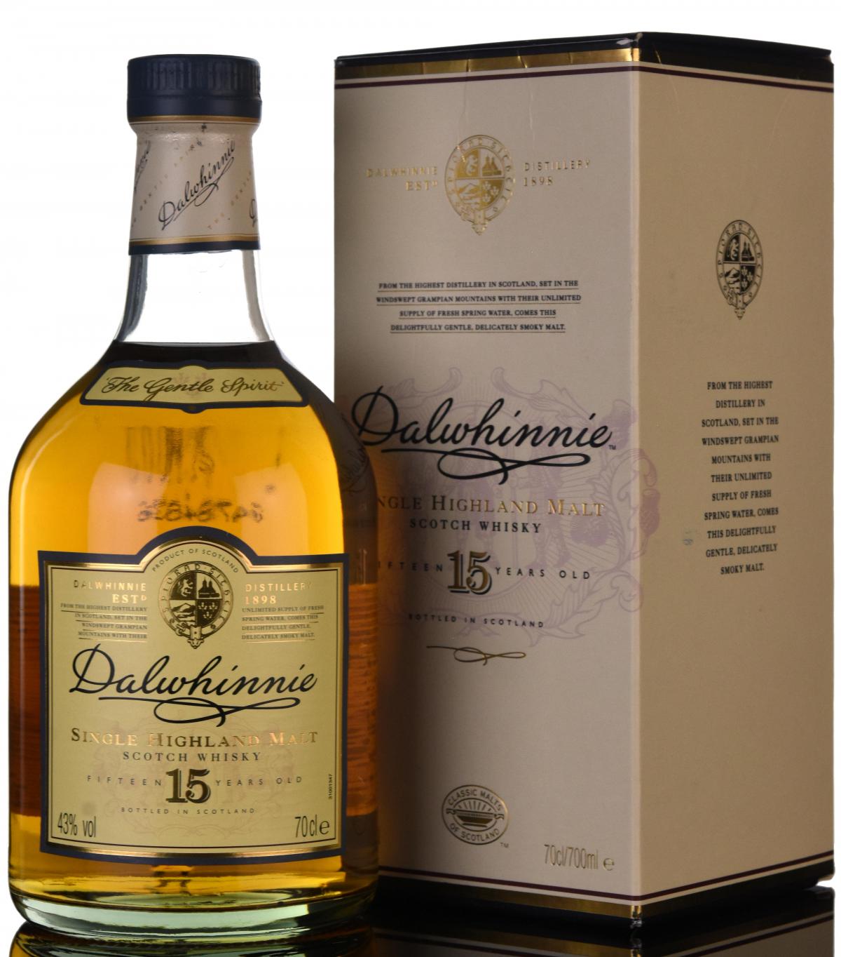 Dalwhinnie 15 Year Old - Early 2000s