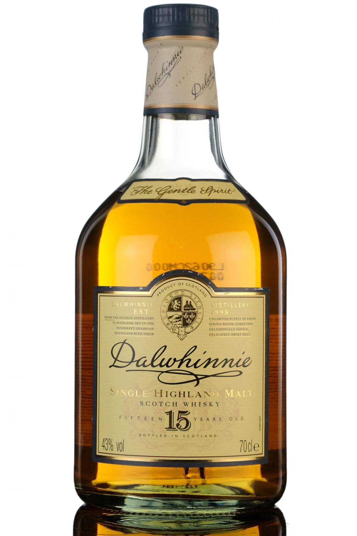 Dalwhinnie 15 Year Old