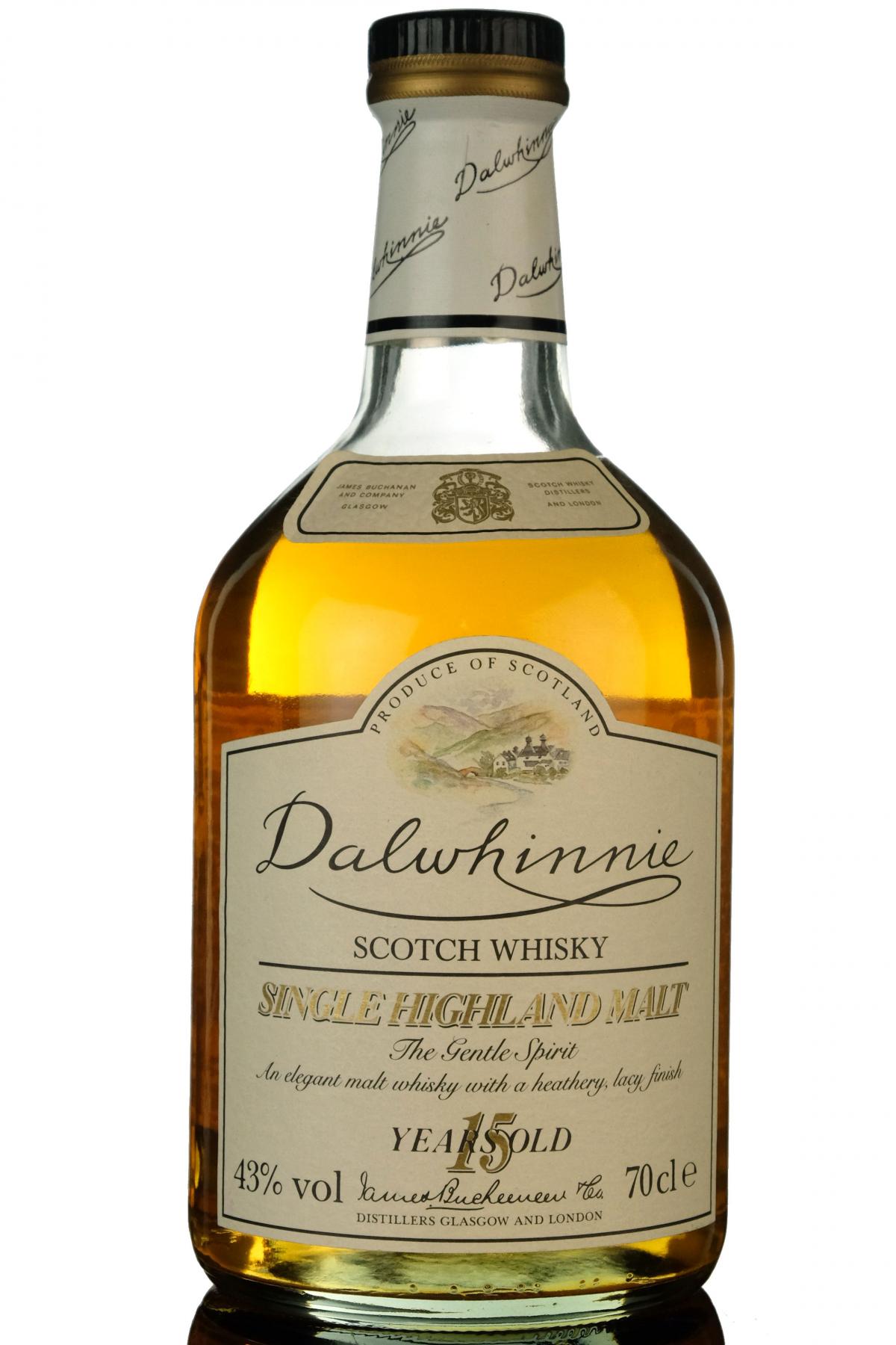 Dalwhinnie 15 Year Old - 1990s