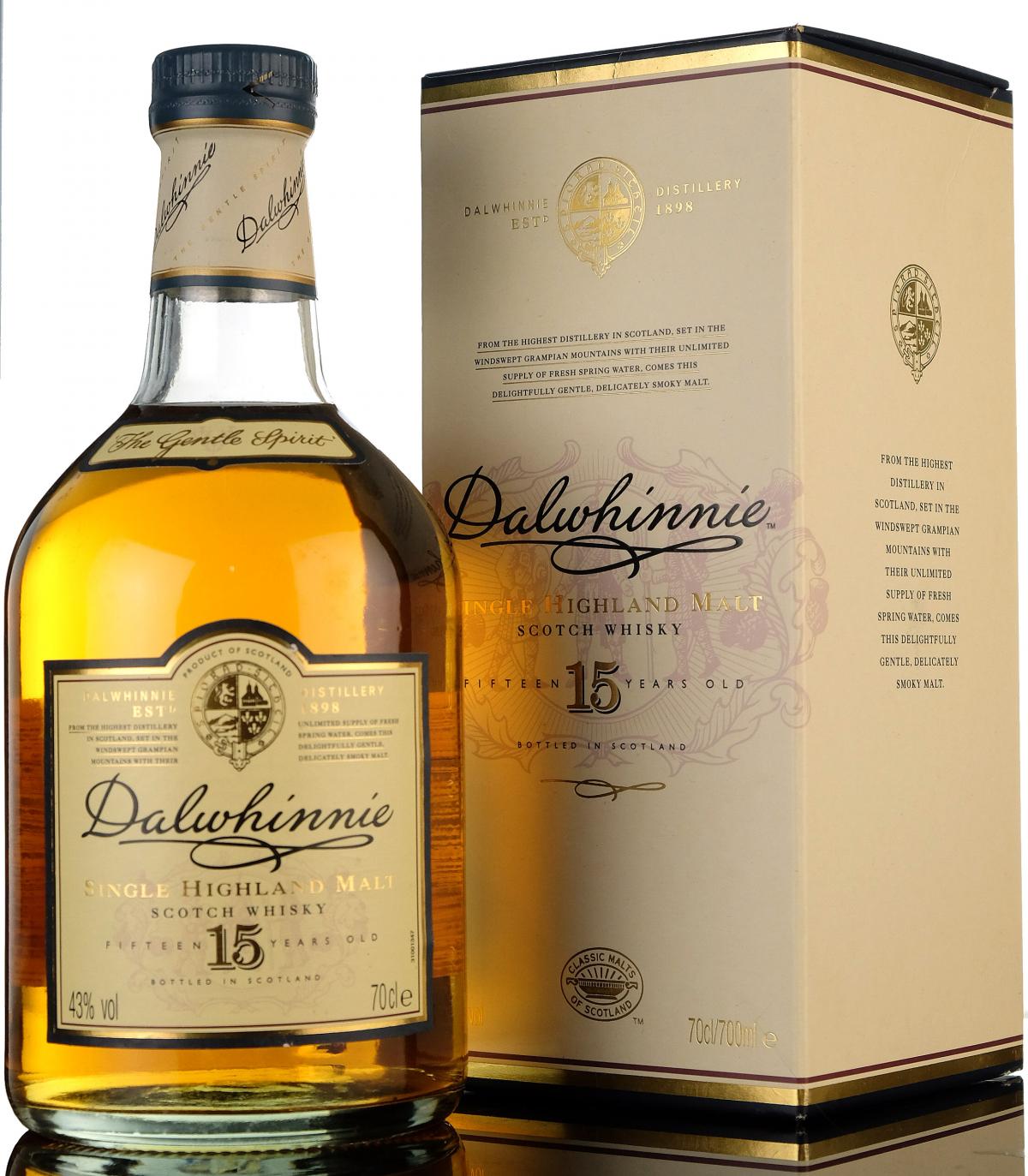 Dalwhinnie 15 Year Old - Early 2000s