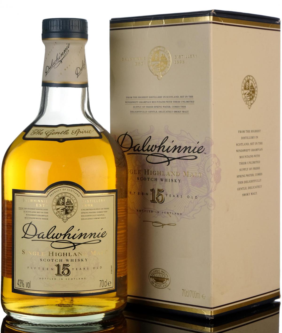 Dalwhinnie 15 Year Old - Early 2000s