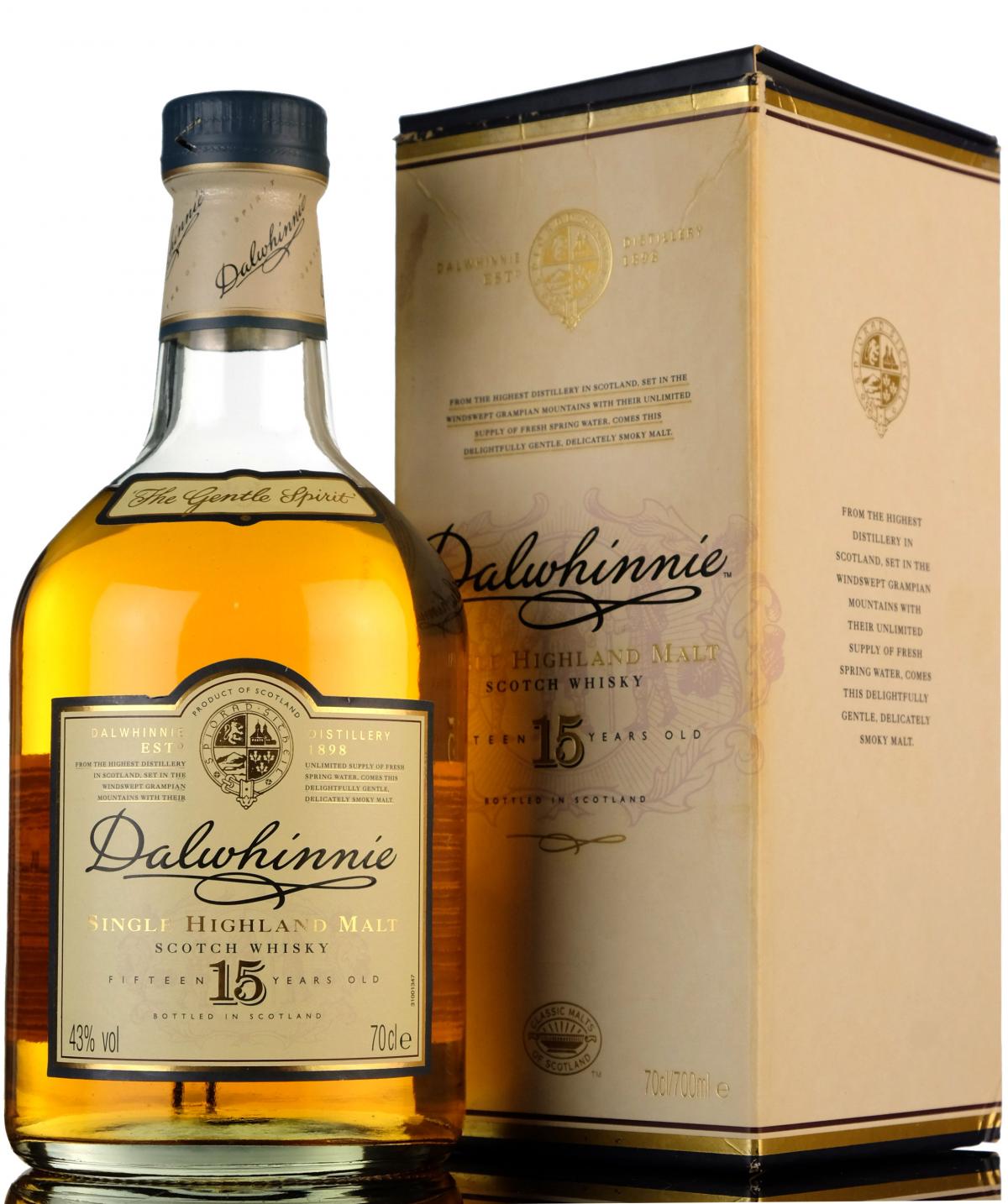 Dalwhinnie 15 Year Old - Early 2000s