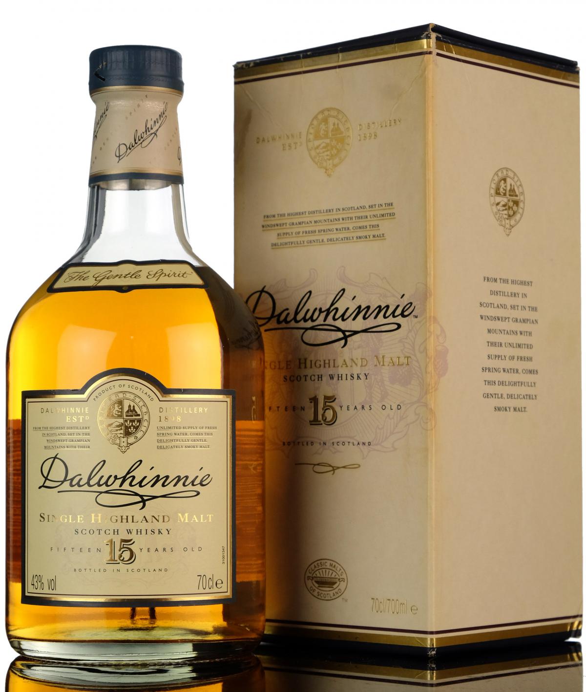 Dalwhinnie 15 Year Old - Early 2000s