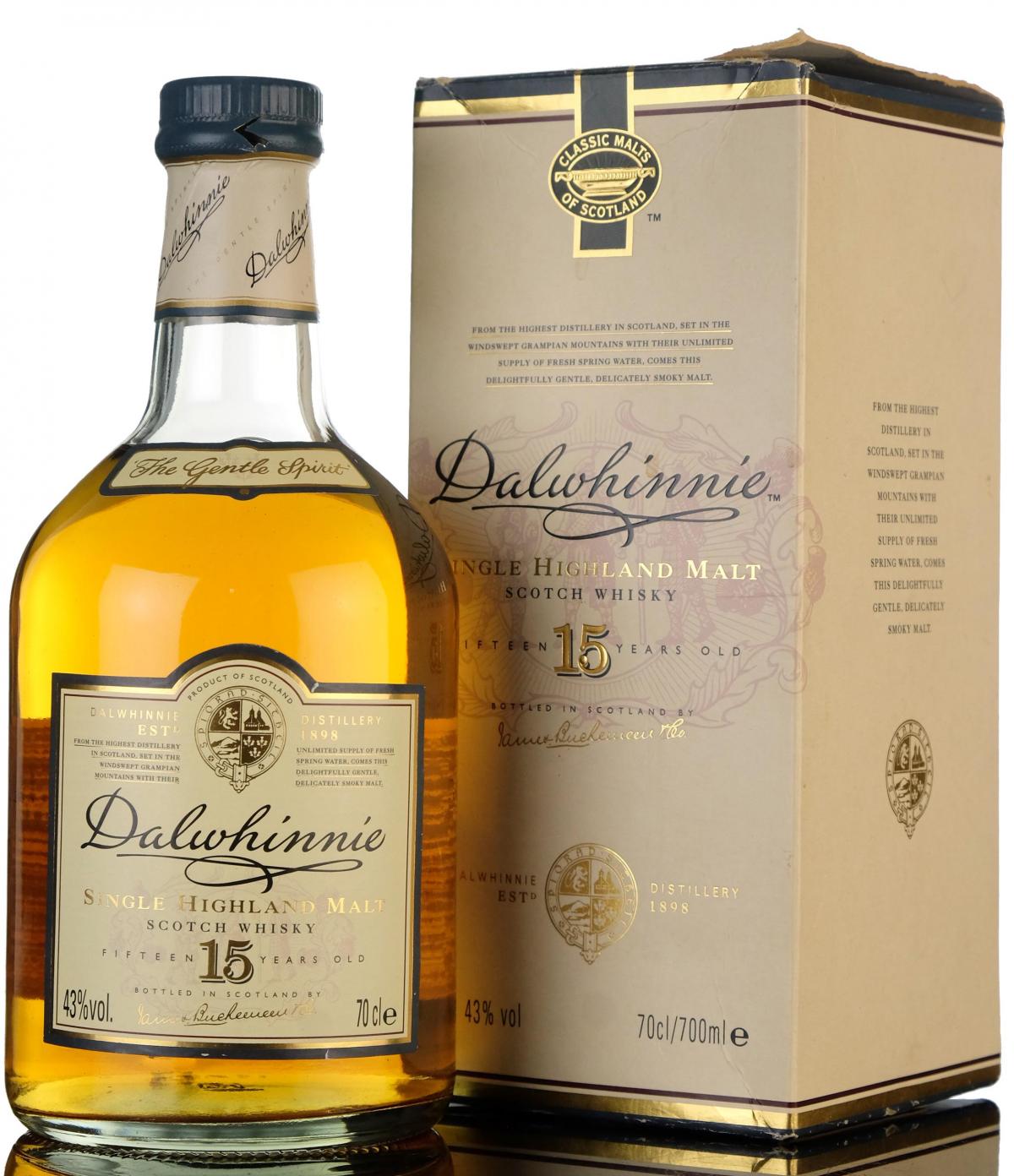 Dalwhinnie 15 Year Old - Early 2000s