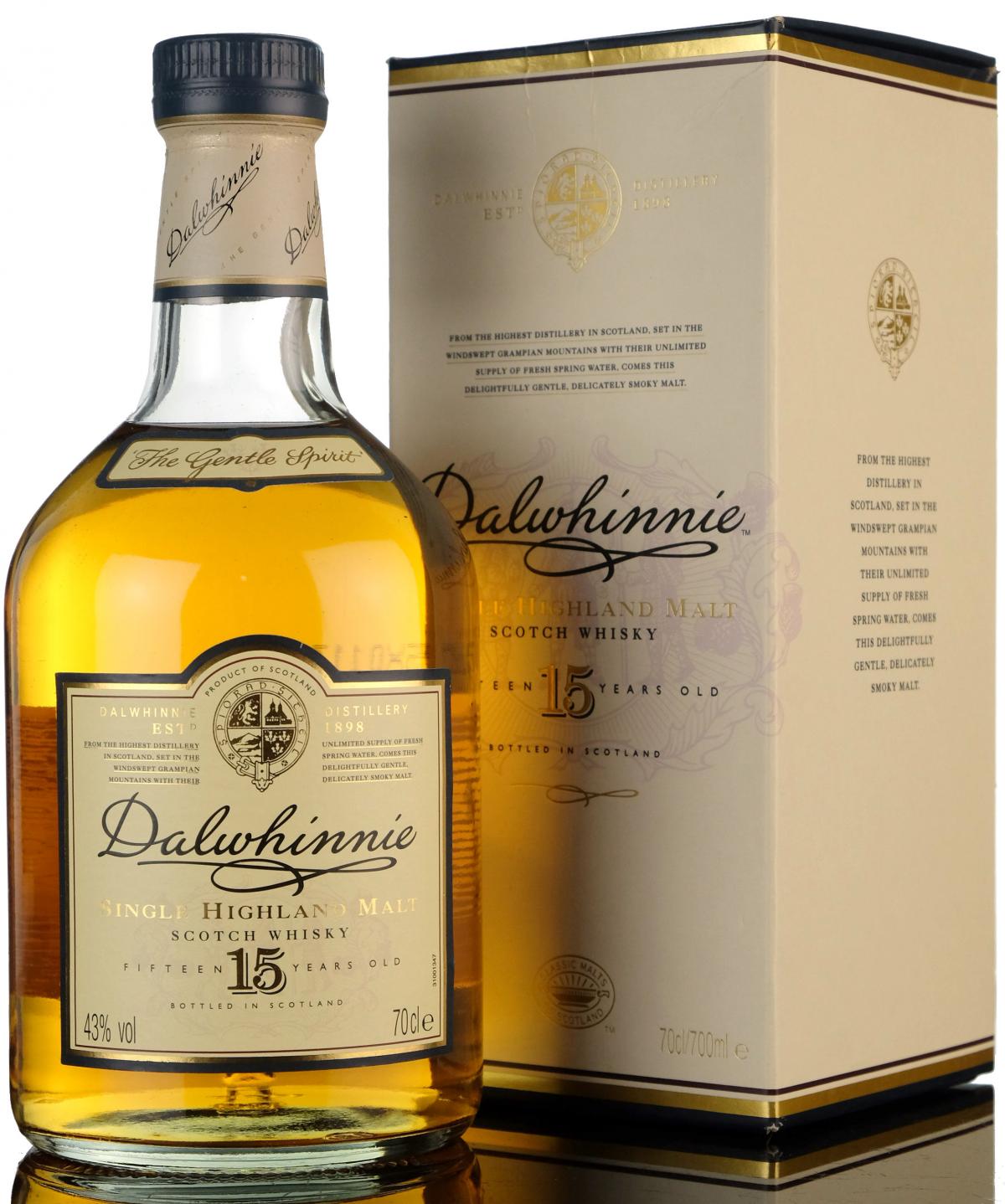 Dalwhinnie 15 Year Old - Early 2000s