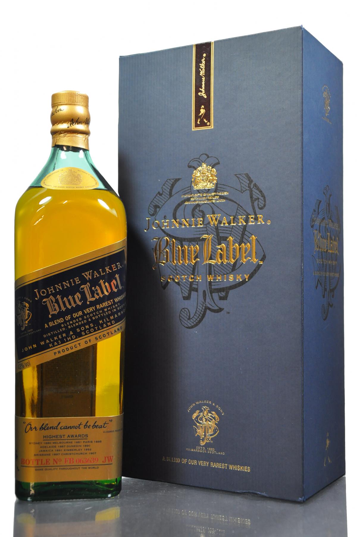 Johnnie Walker Blue Label - 1 Litre