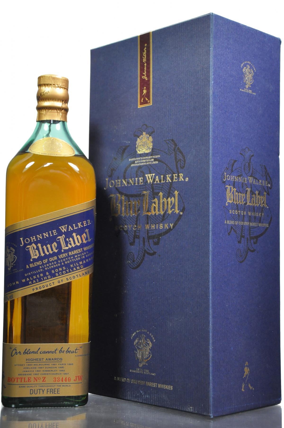 Johnnie Walker Blue Label - 1 Litre