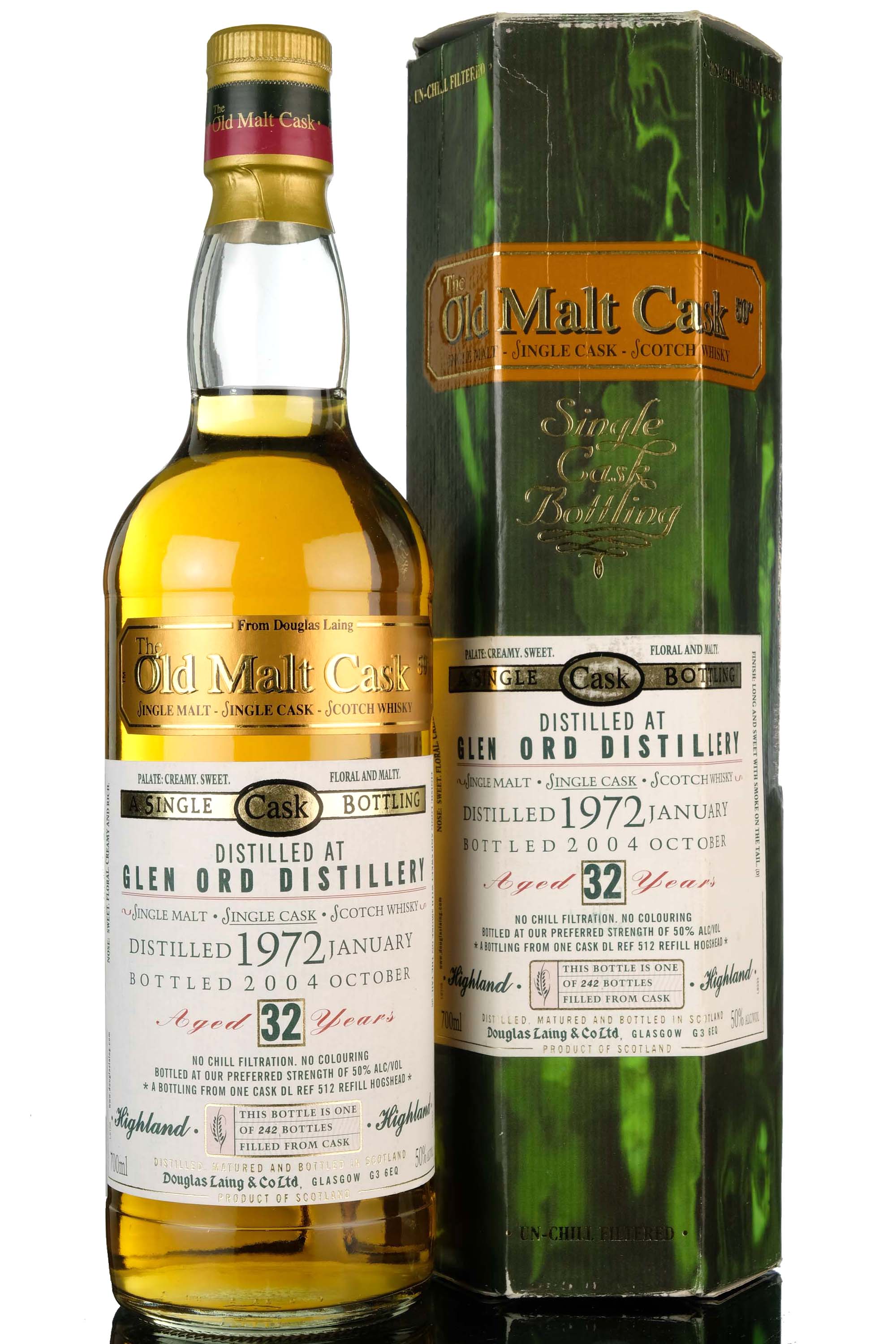 Glen Ord 19722004 32 Year Old Douglas Laing Old Malt Cask