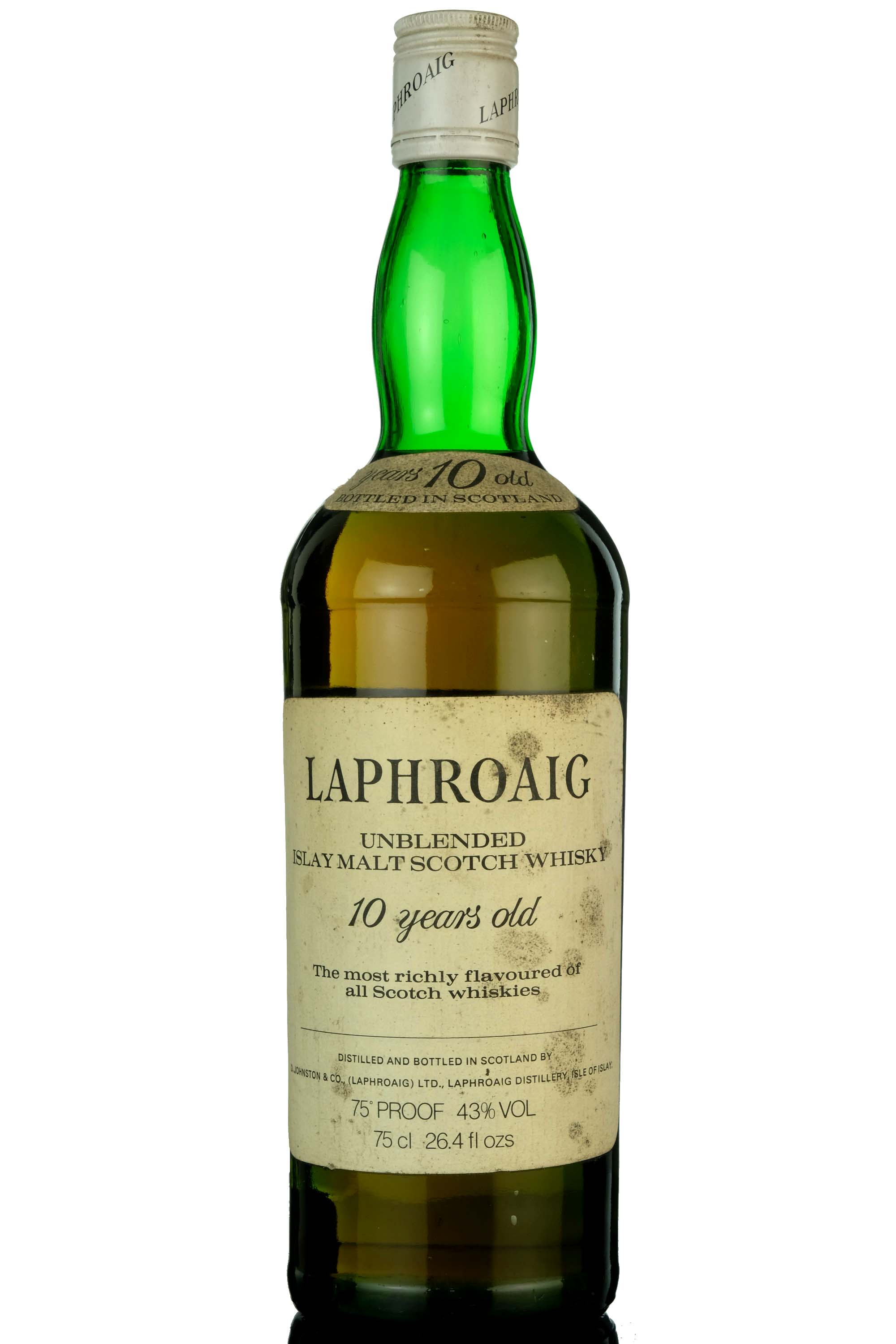 Laphroaig 10 Year Old - Late 1970s