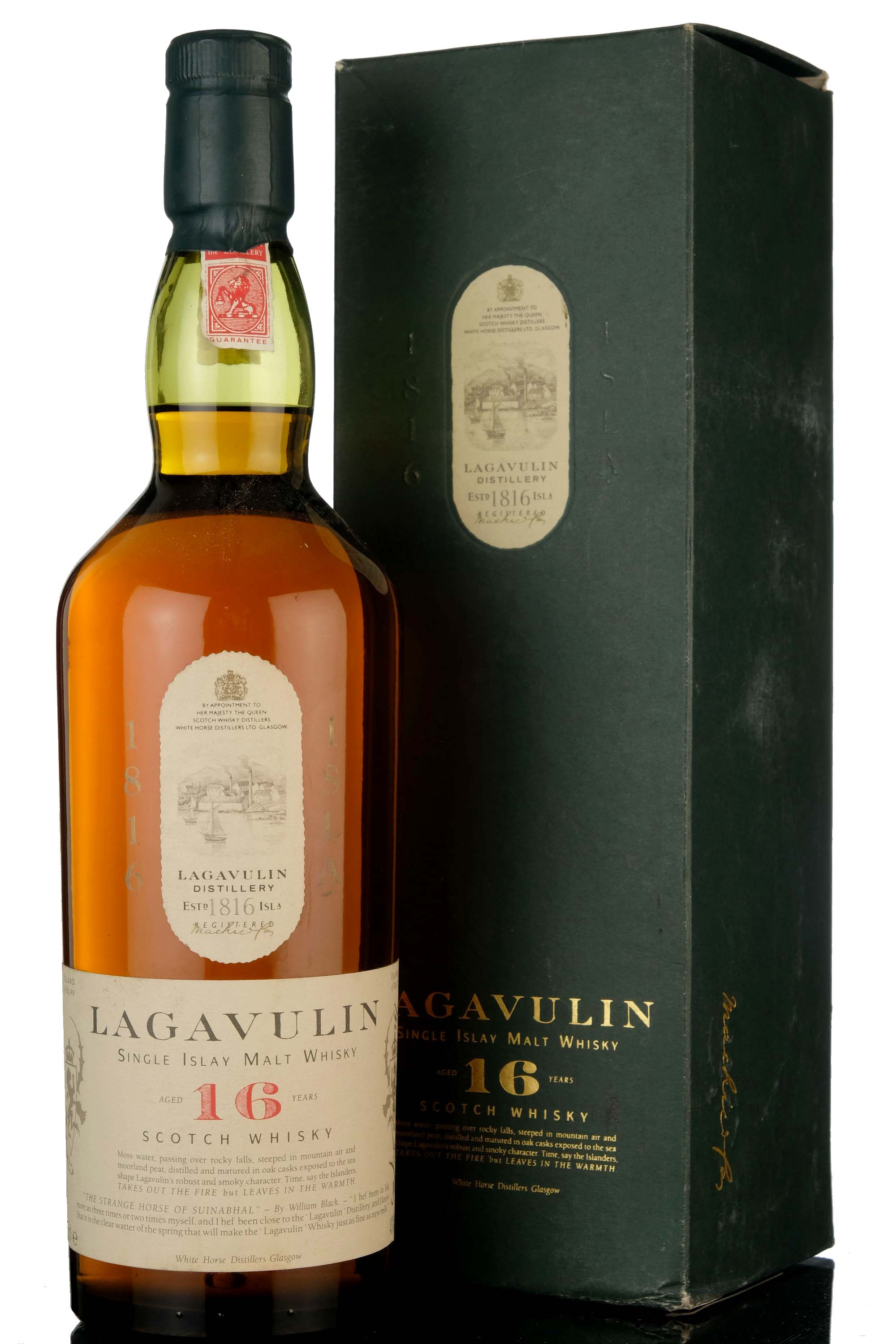 Lagavulin 16 Year Old - White Horse - Late 1980s