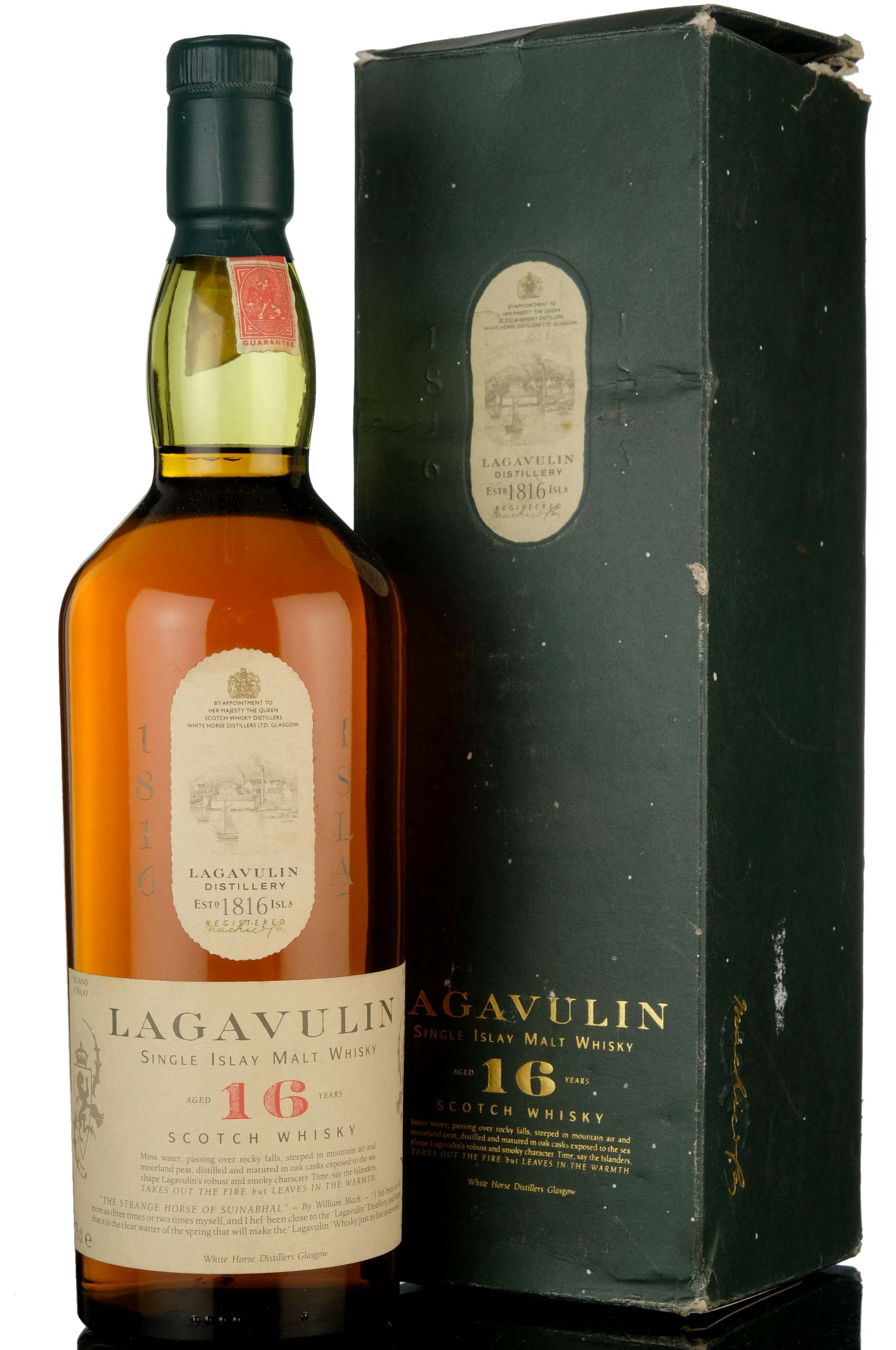 Lagavulin 16 Year Old - White Horse - Late 1980s