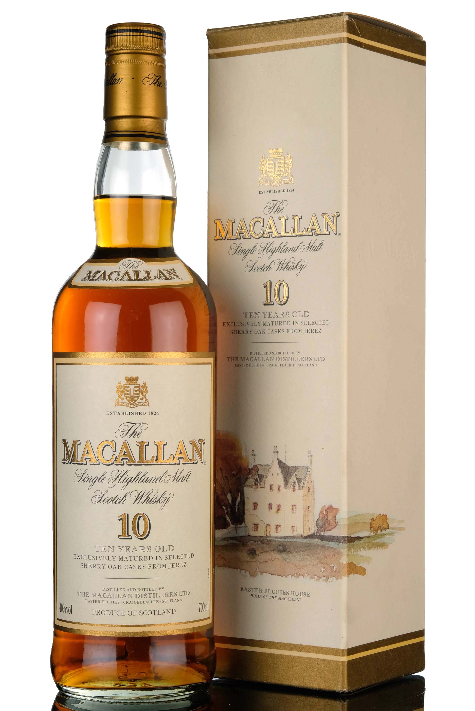 Macallan 10 Year Old - Sherry Casks - Early 2000s