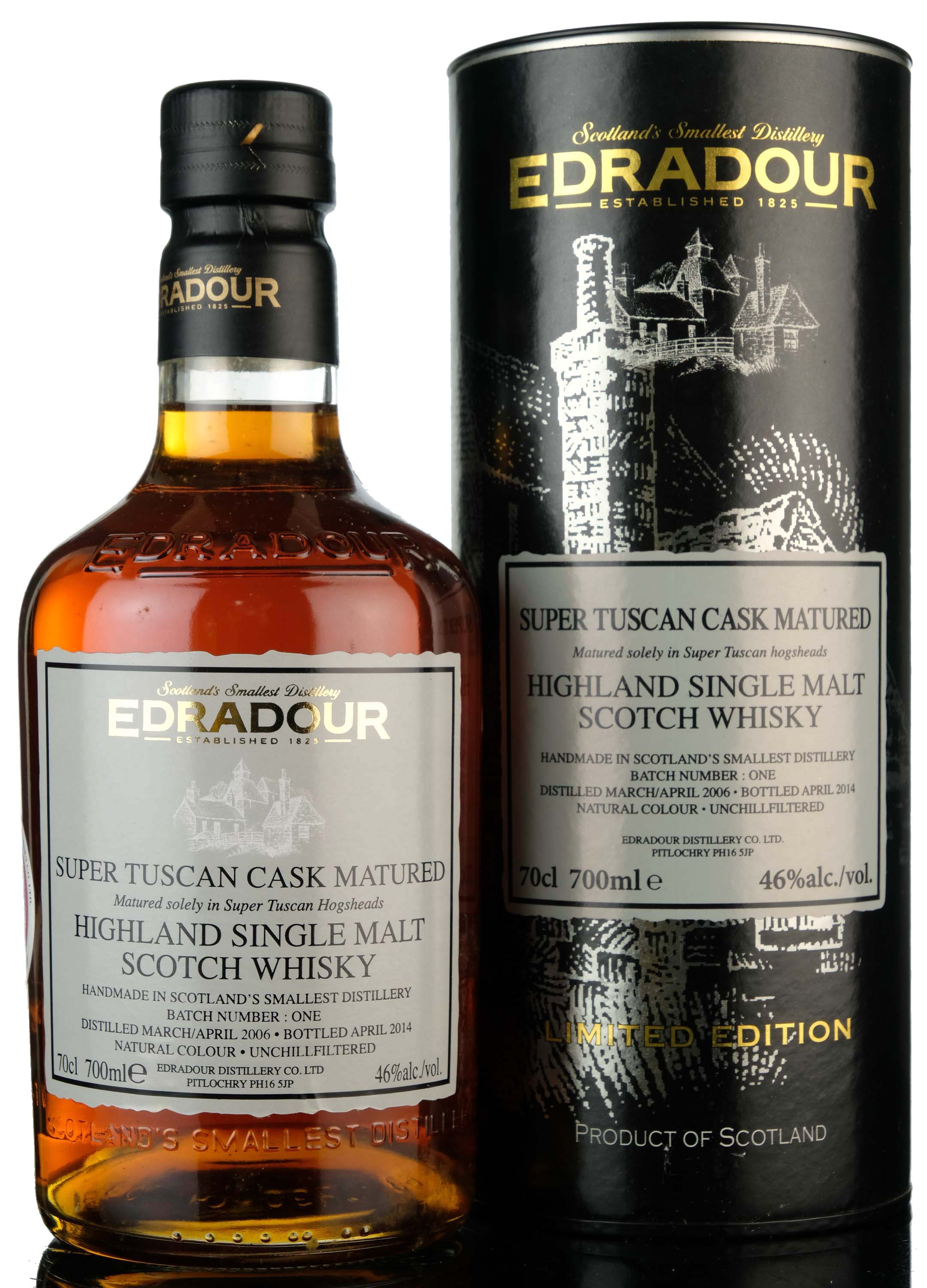 Edradour 2006-2014 - Super Tuscan Cask Matured