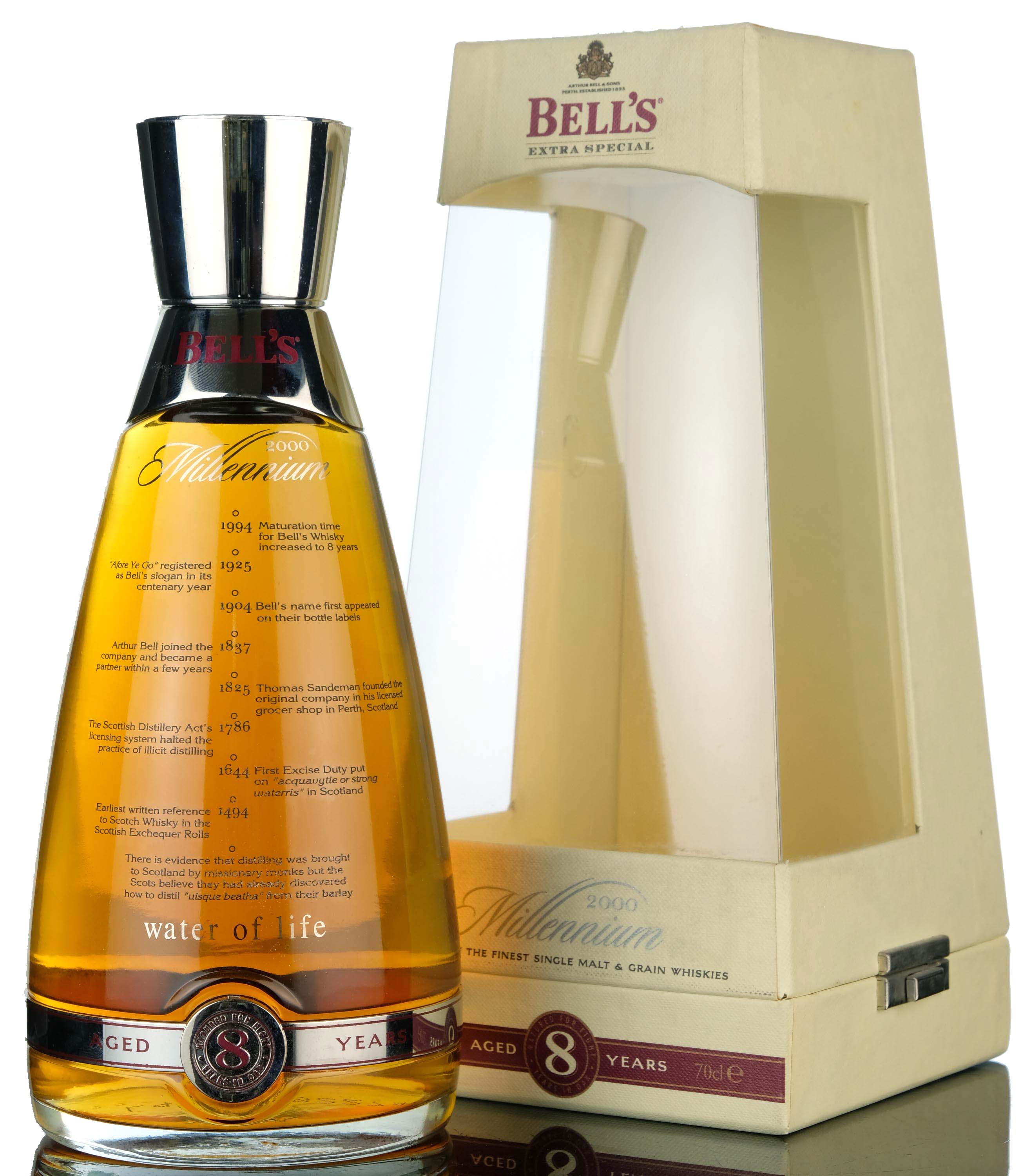 Bells 8 Year Old Extra Special - Millennium 2000 Decanter