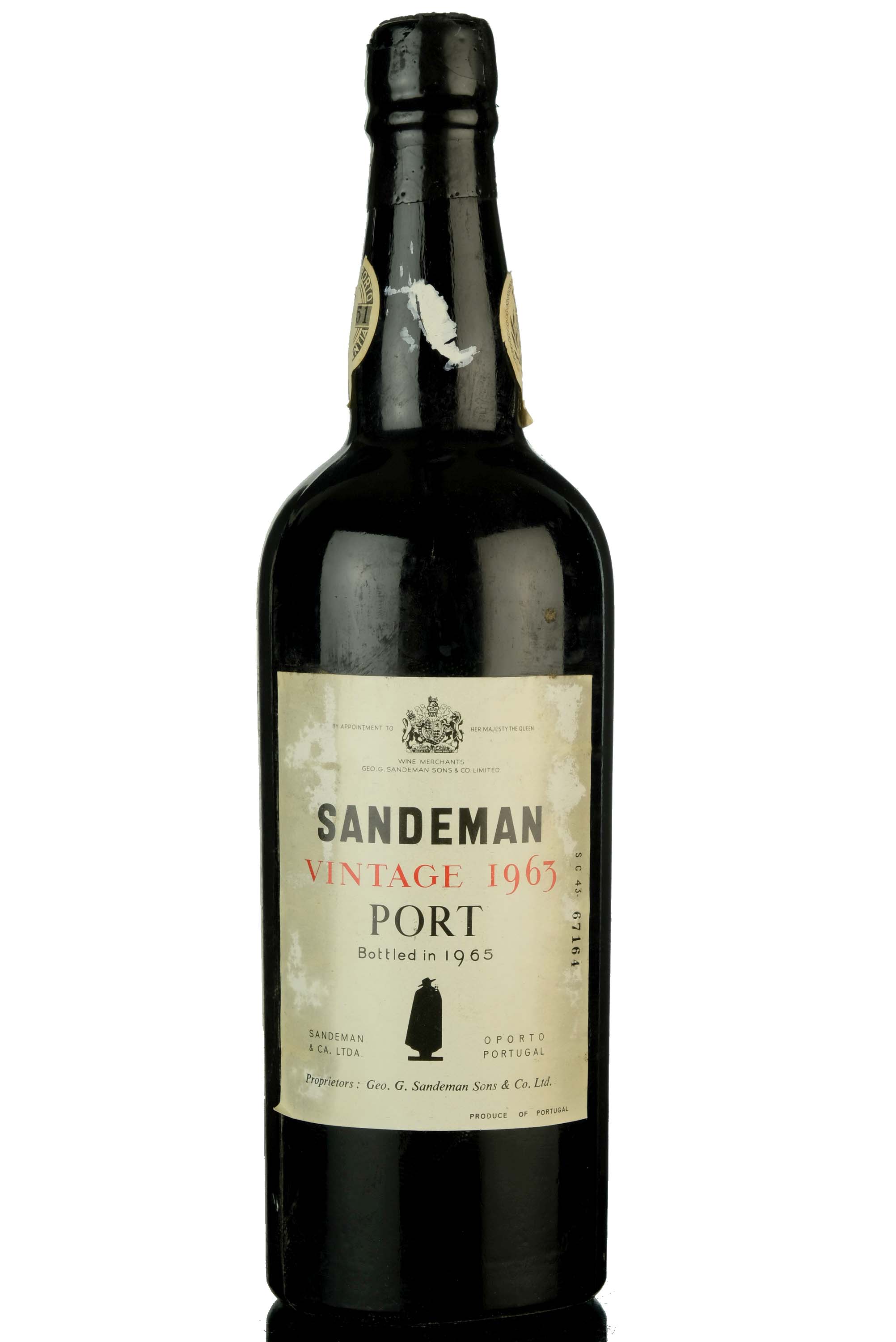 Sandeman 1963 Vintage Port